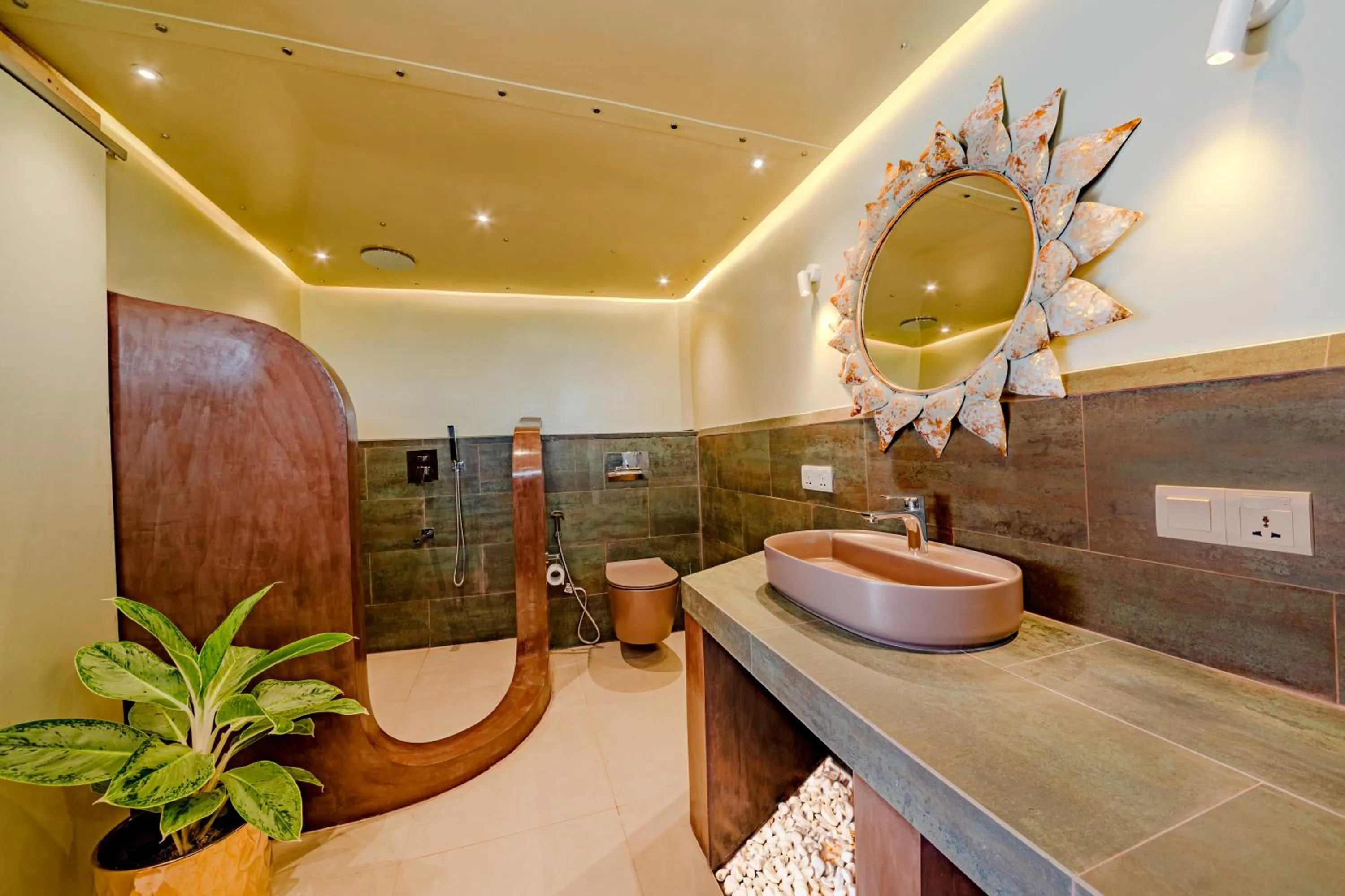 Bathroom in Jungle Beach Ahungalla