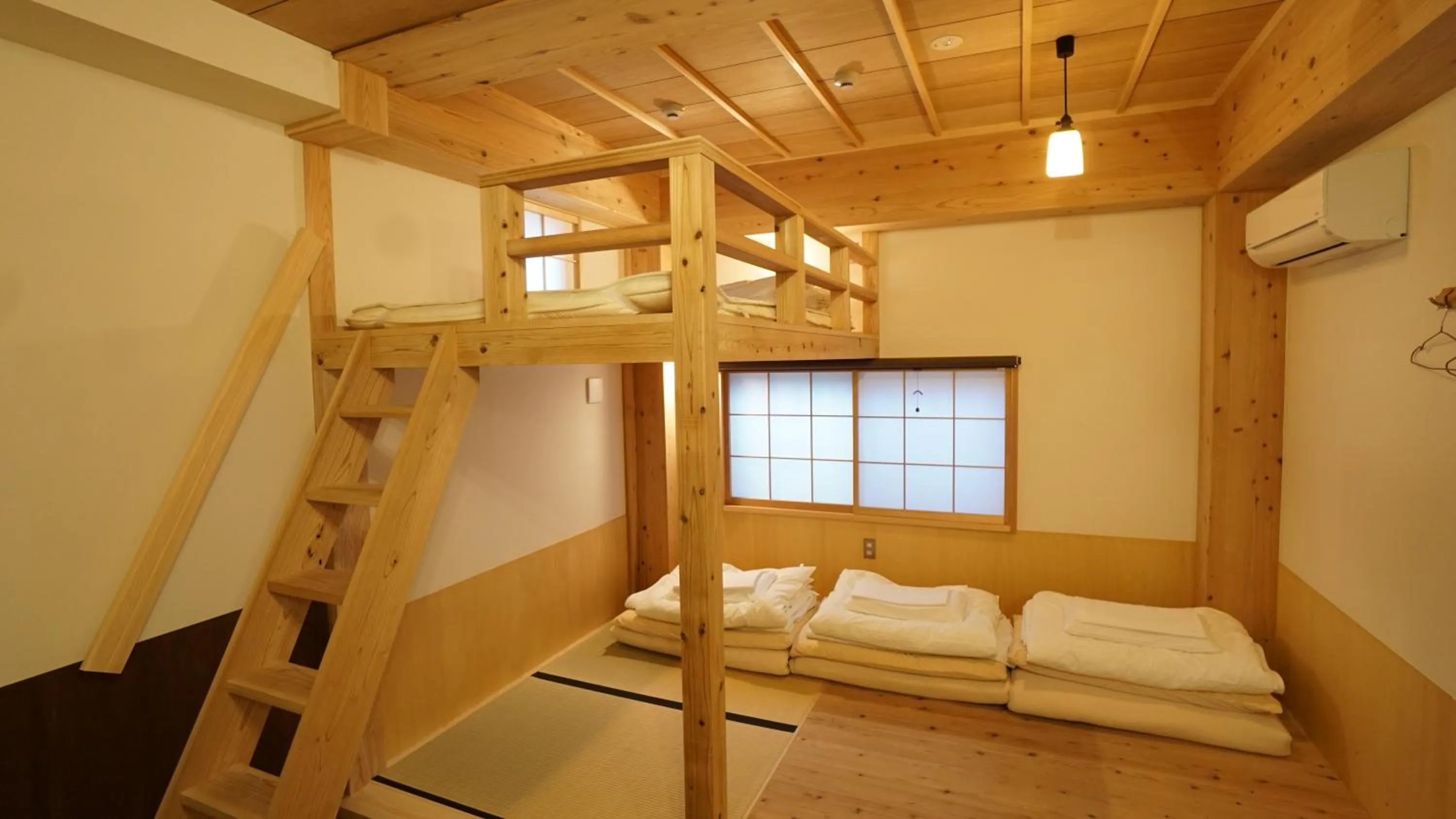 bunk bed, Bed in Poly Hostel 2 Namba