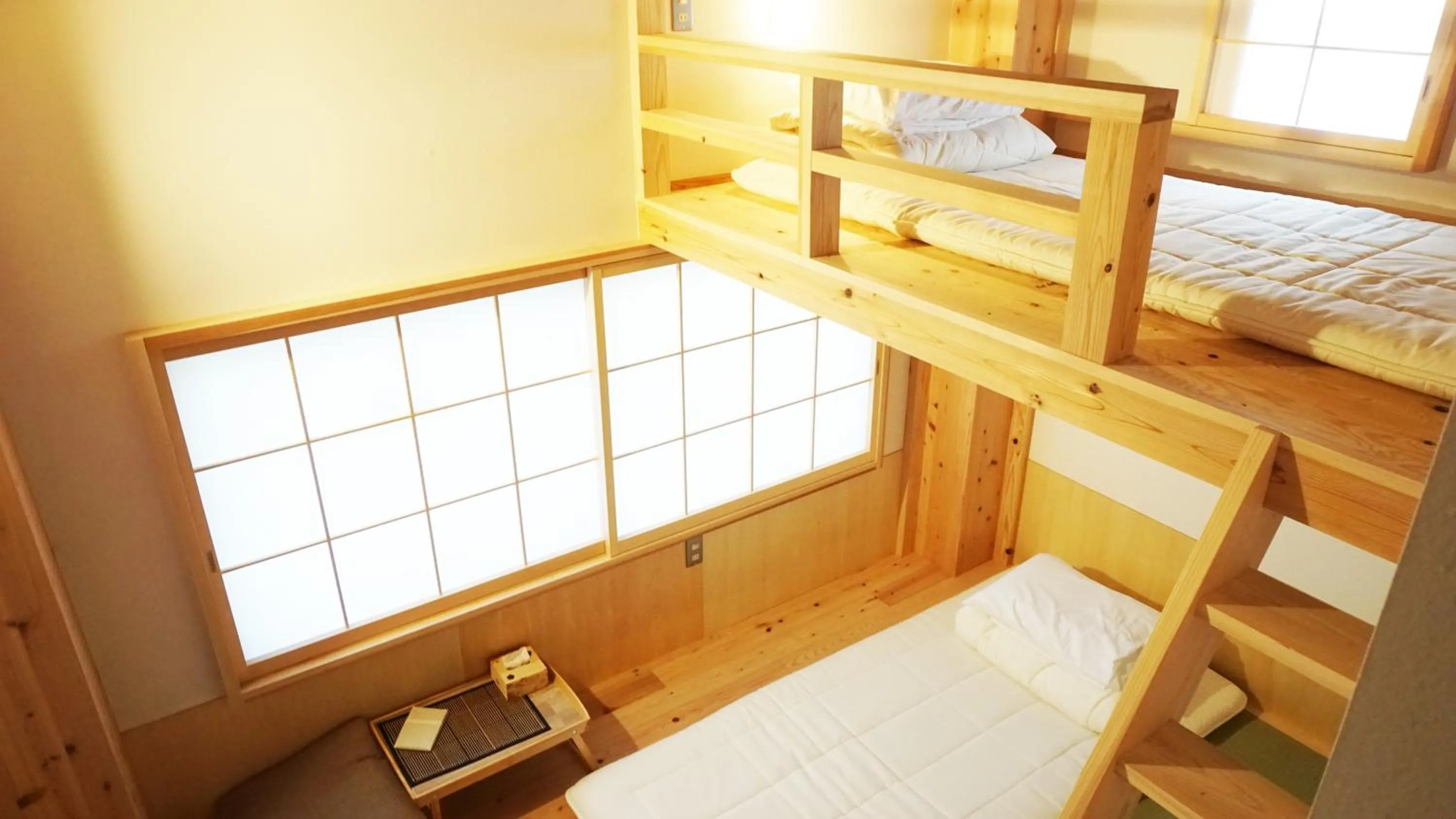 Photo of the whole room, Bed in Poly Hostel 2 Namba