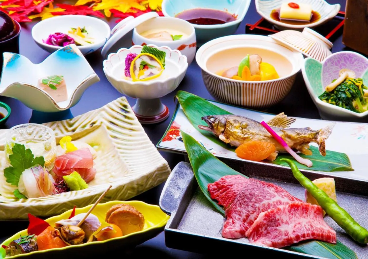 Dinner in Zazan minakami