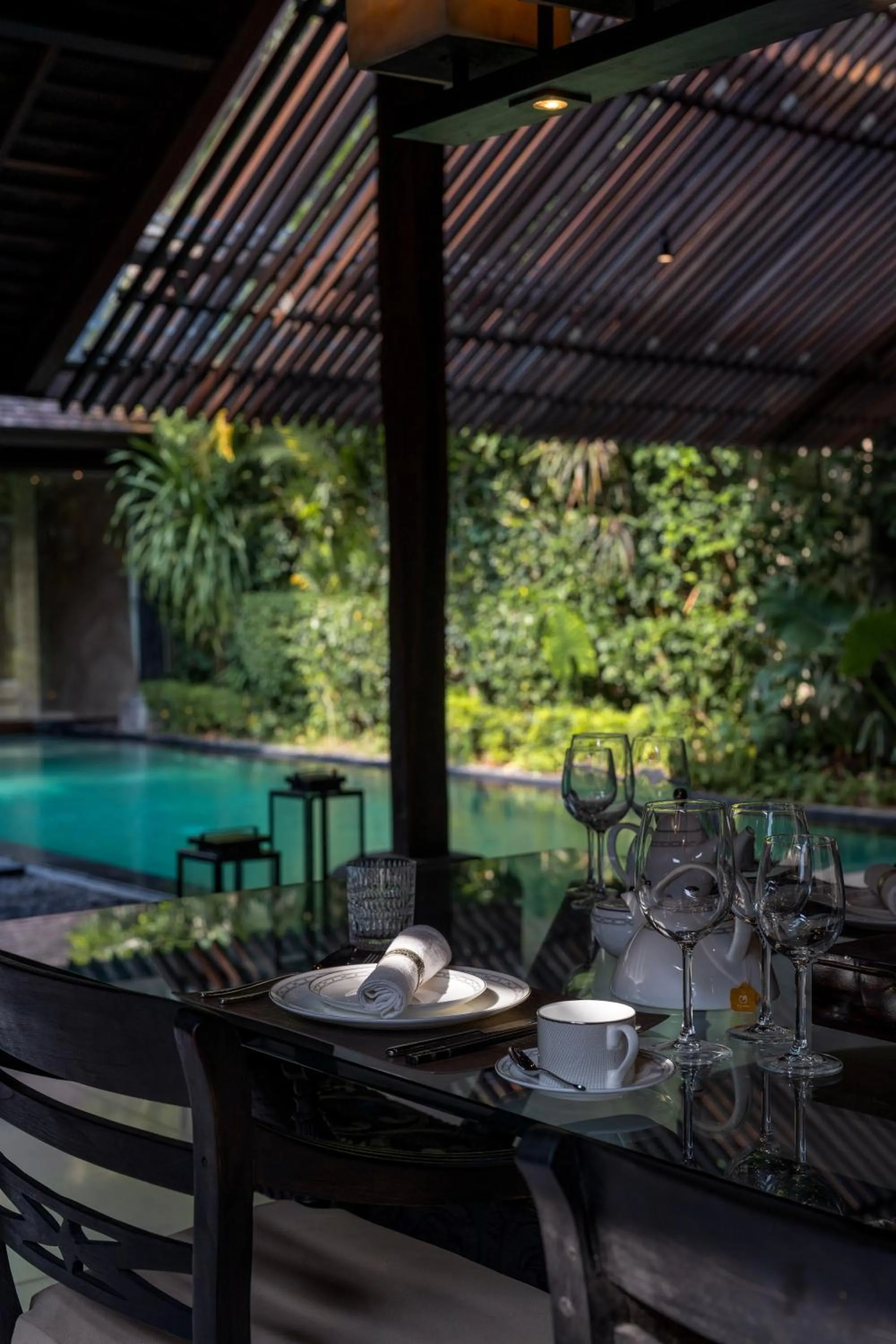 Dining area in Ametis Villa Bali
