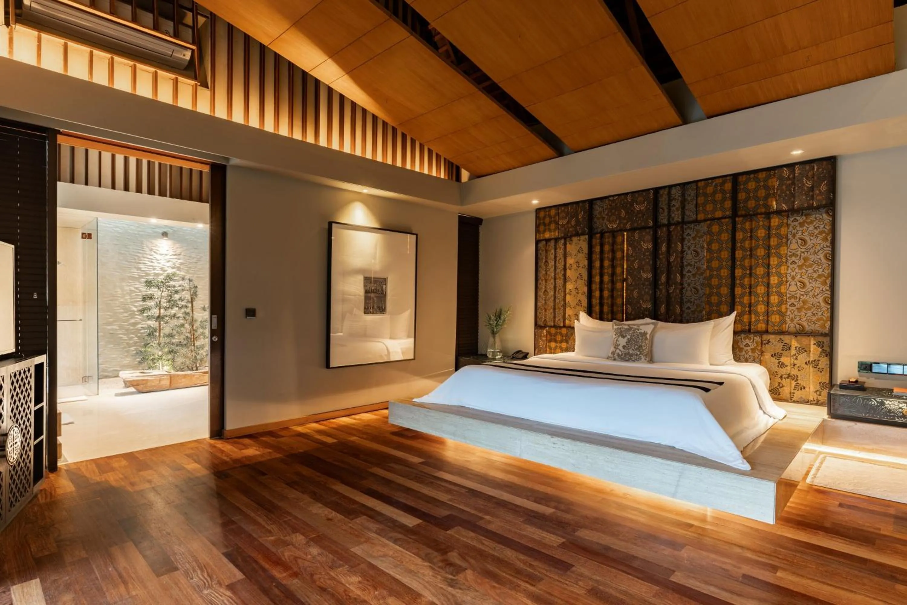 Bed in Ametis Villa Bali