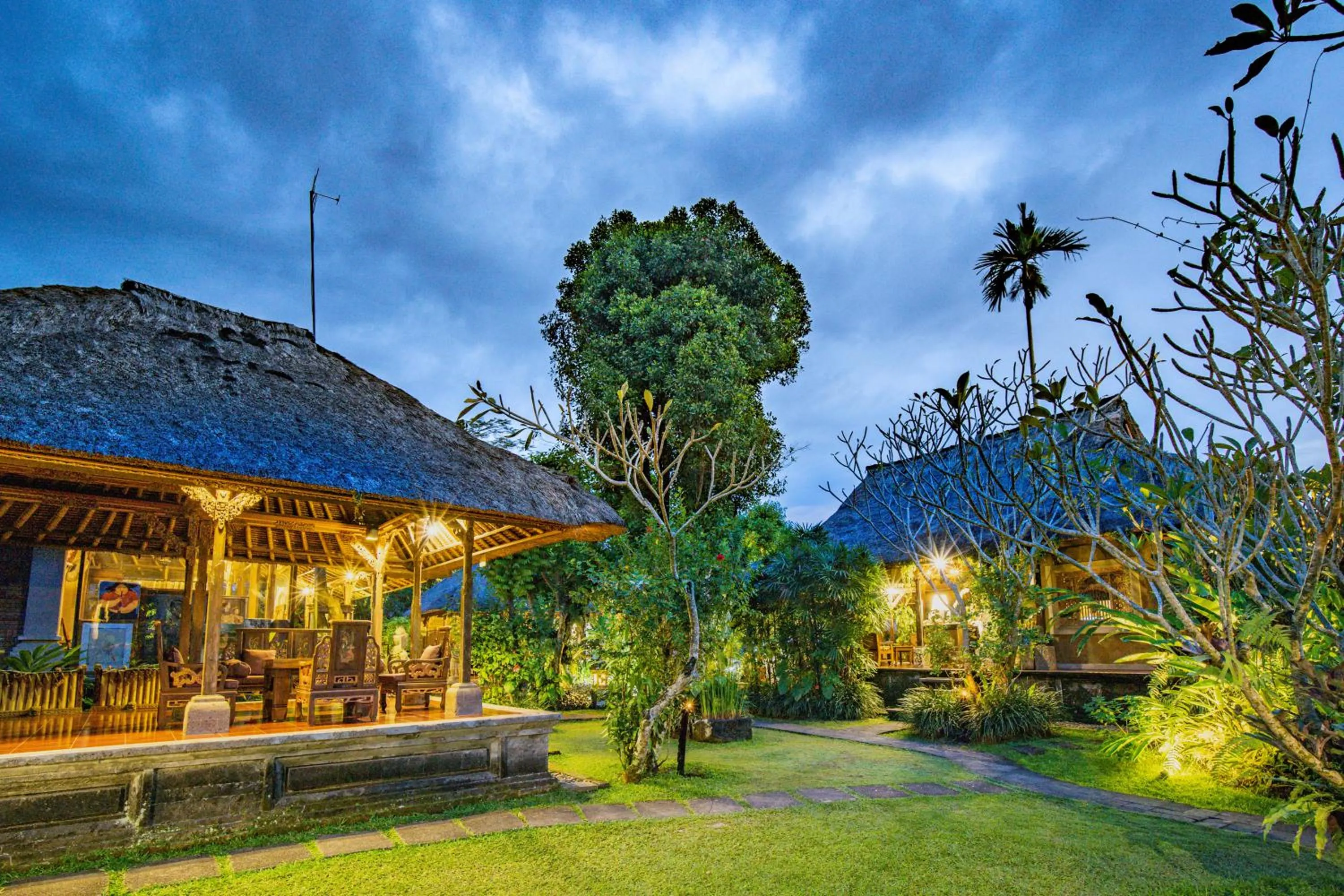 Property building in Ananda Ubud Resort