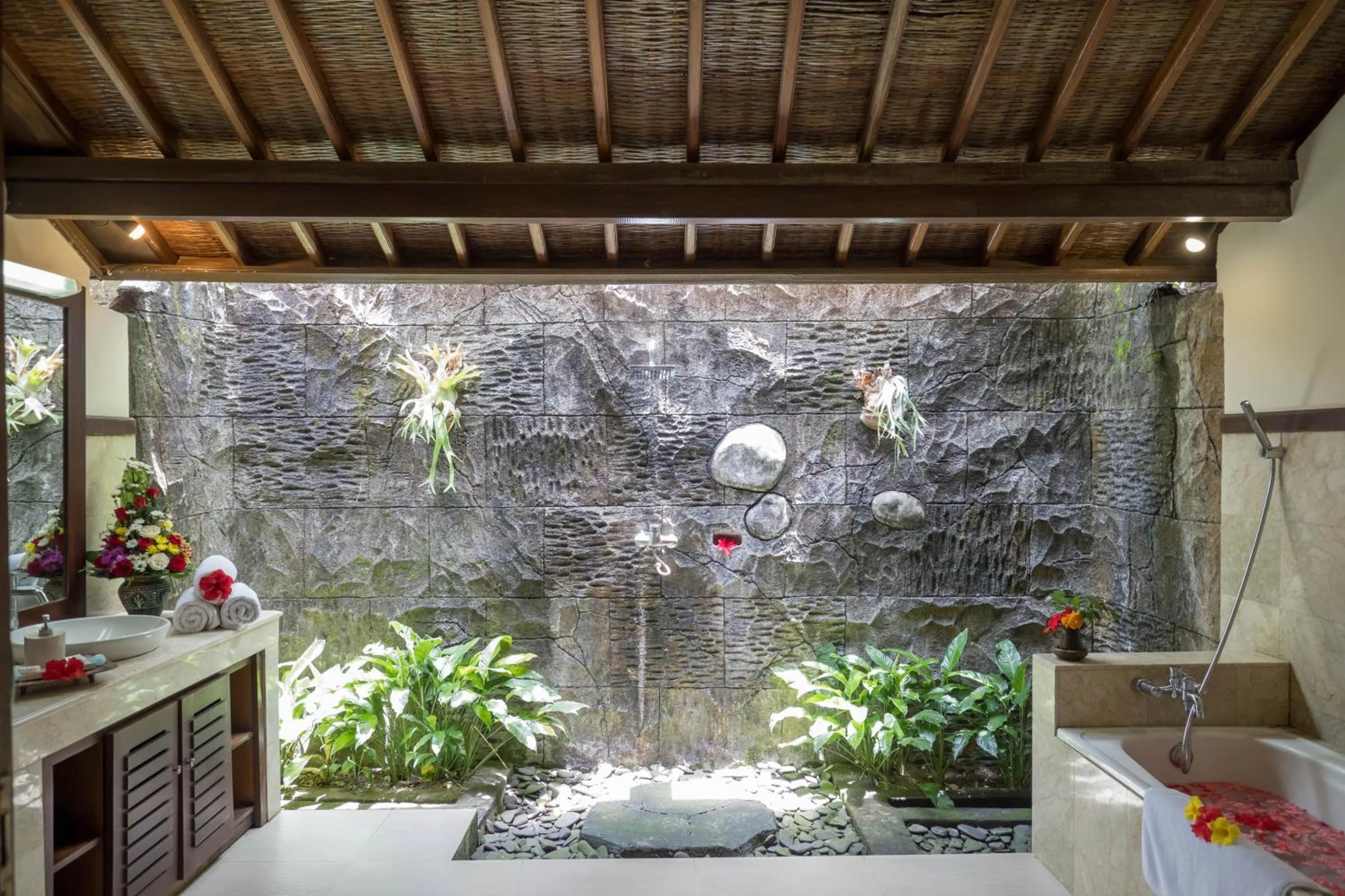 Bathroom in Ananda Ubud Resort