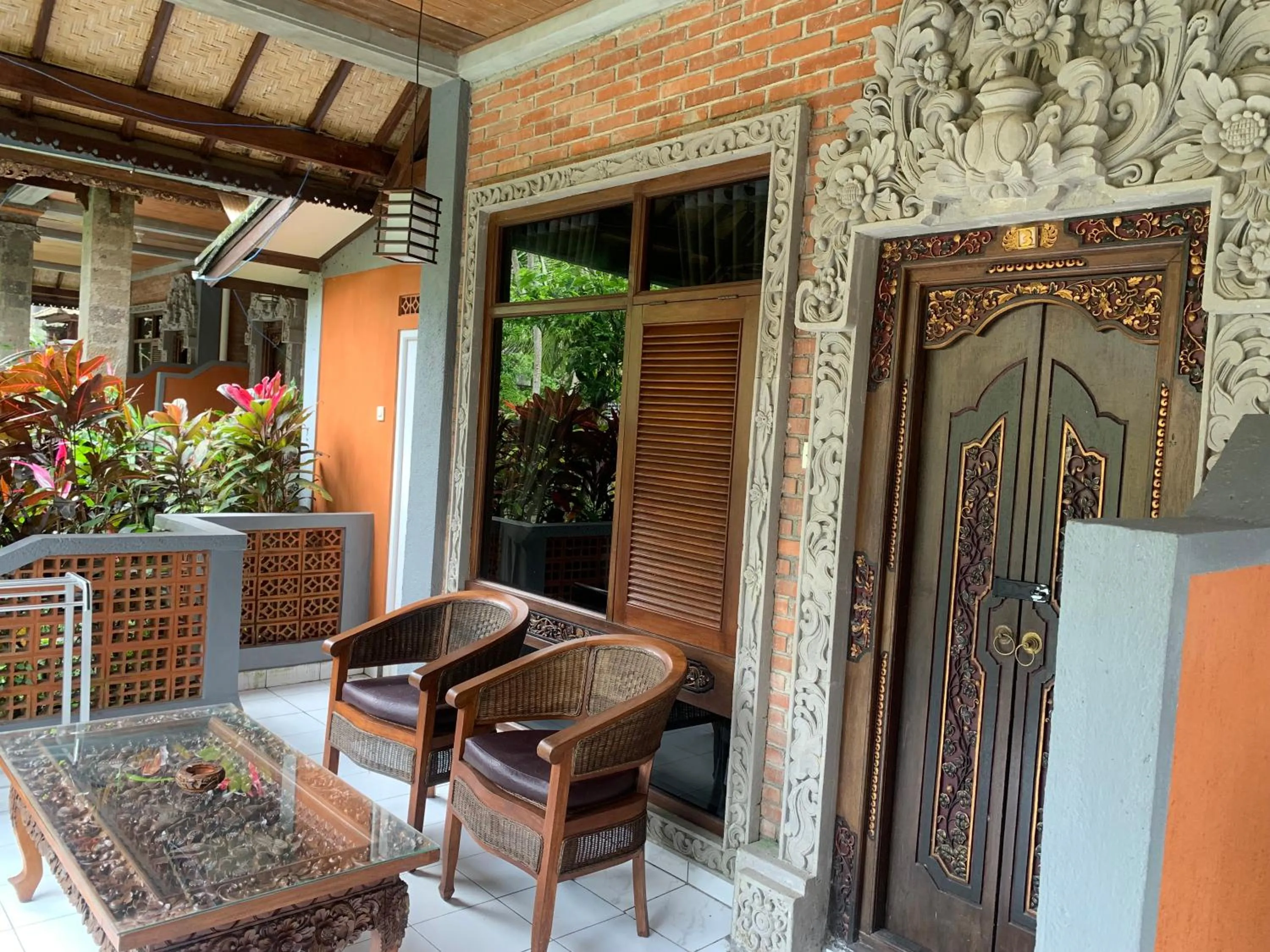 Balcony/Terrace in Dewa Bharata Bungalows Ubud