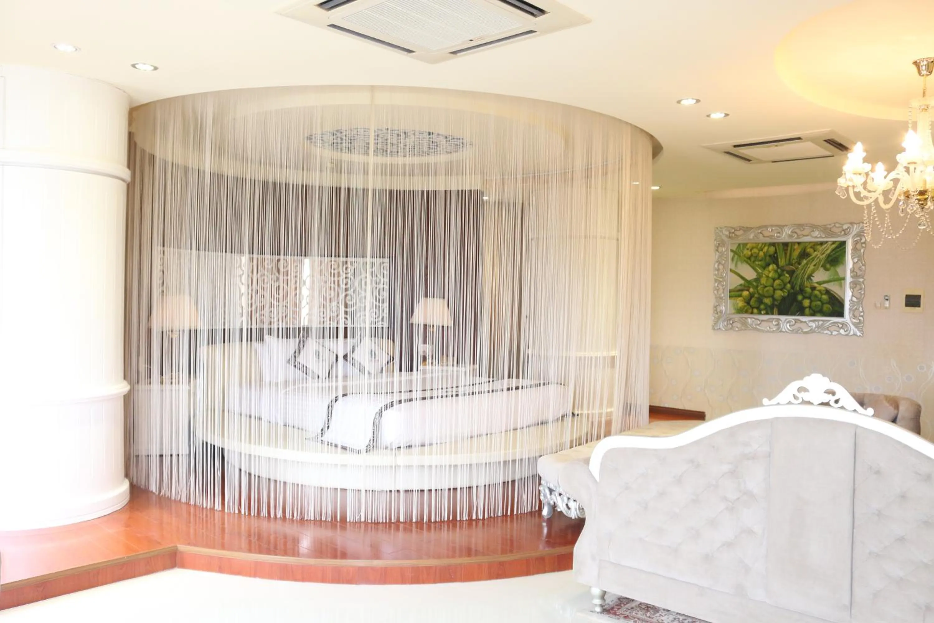 Bed in Viet Uc Hotel