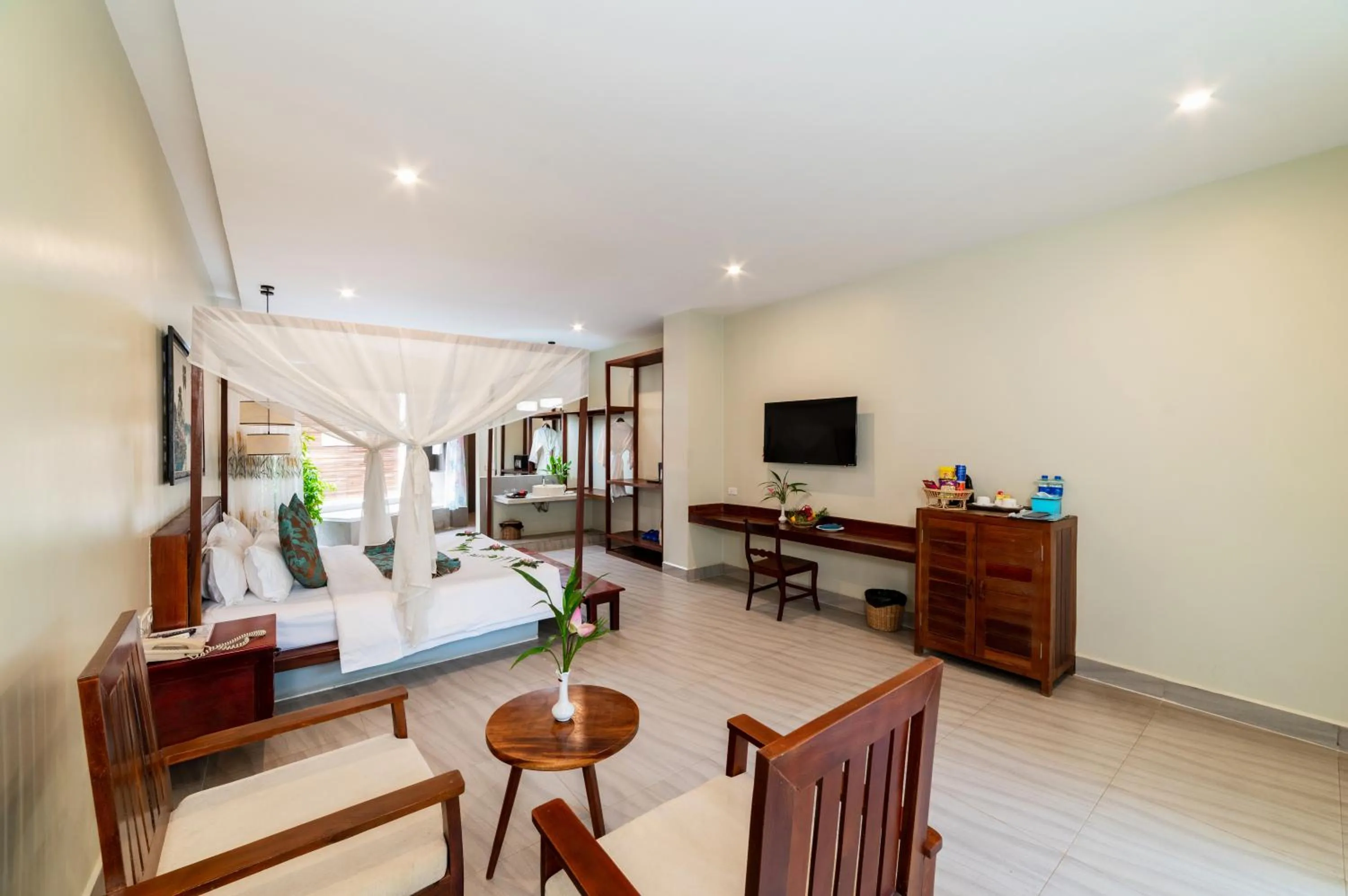 Bed in Bayon Modern Residence