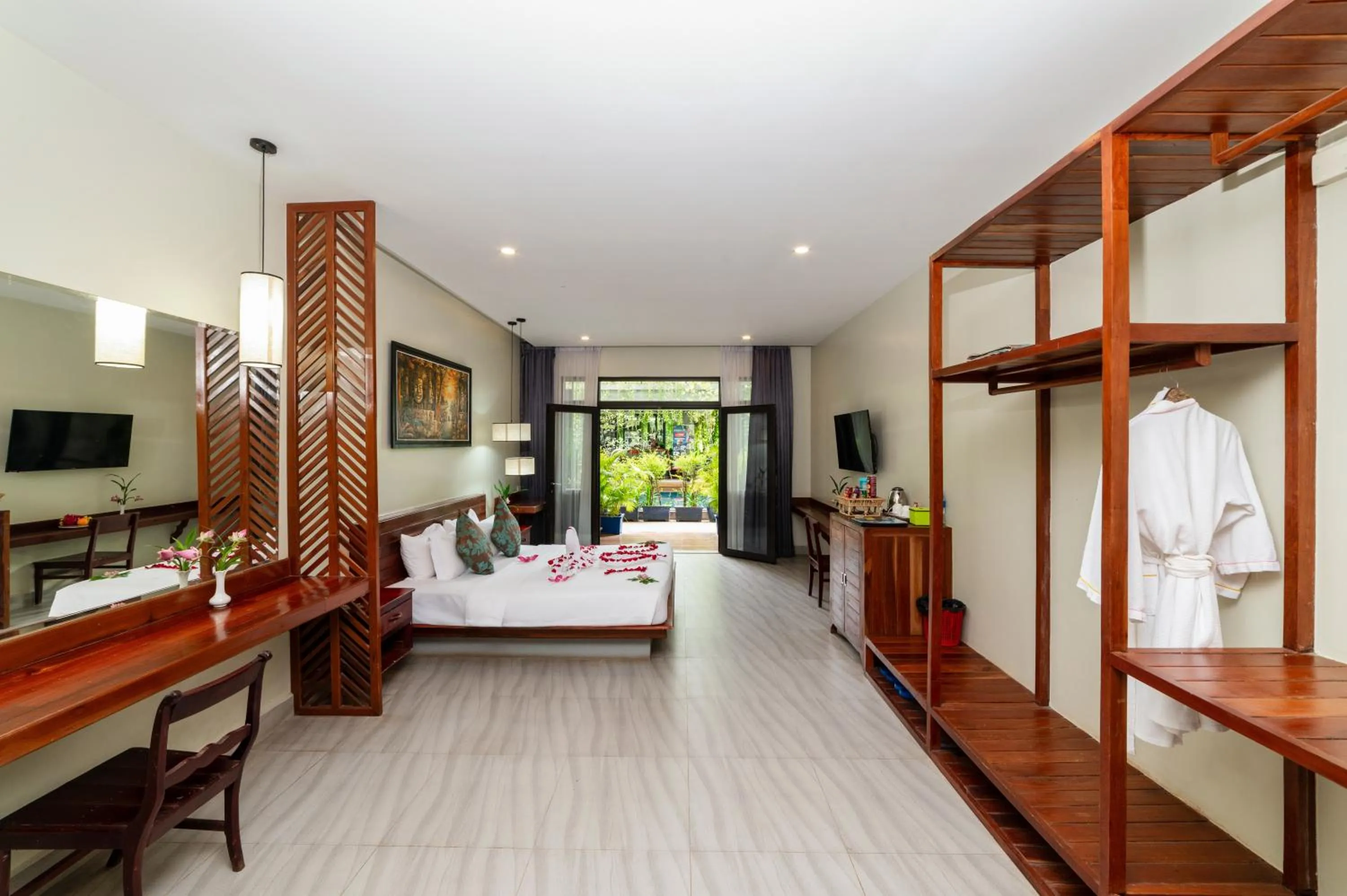 Bedroom, Bed in Bayon Modern Residence