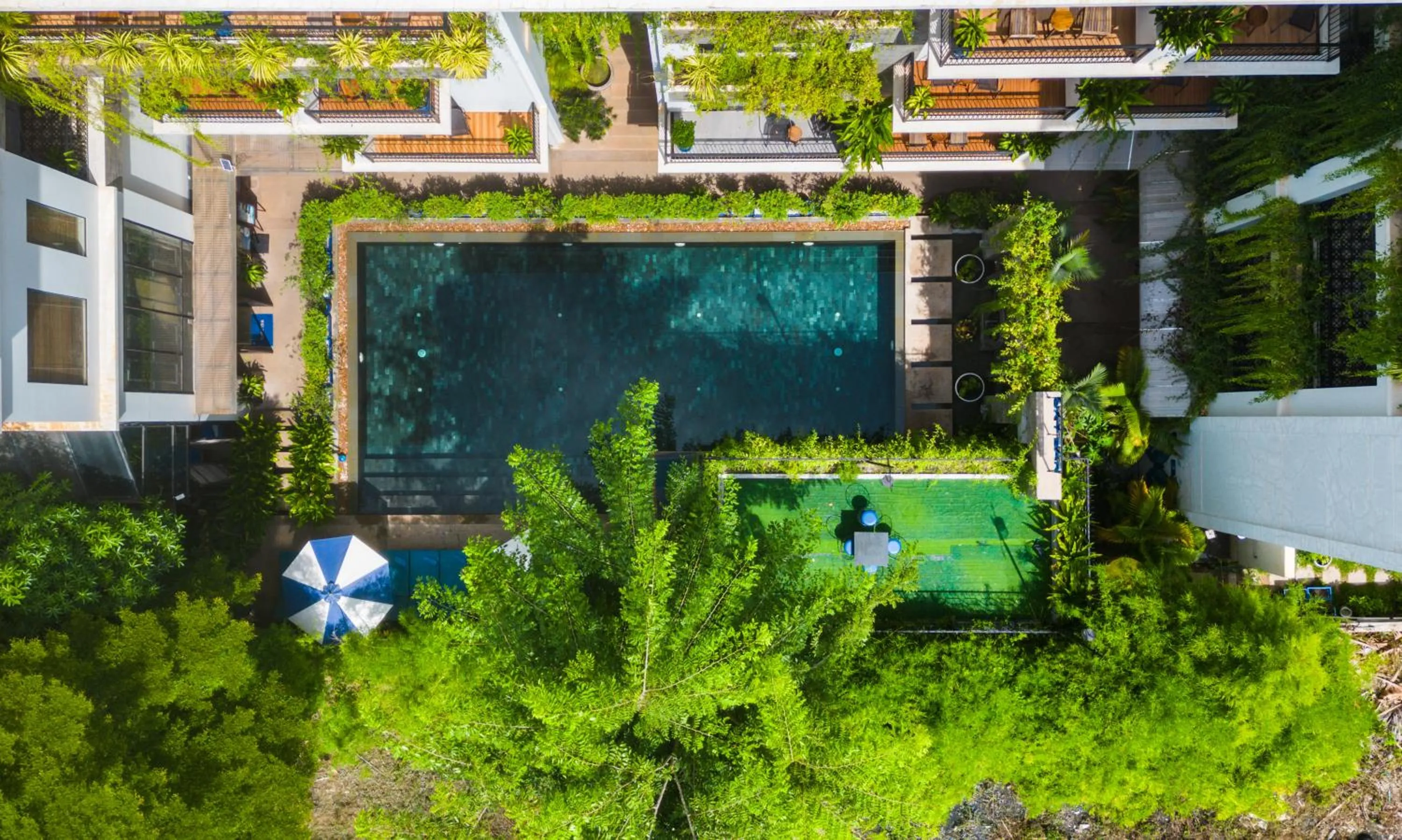 Natural landscape in Bayon Modern Residence