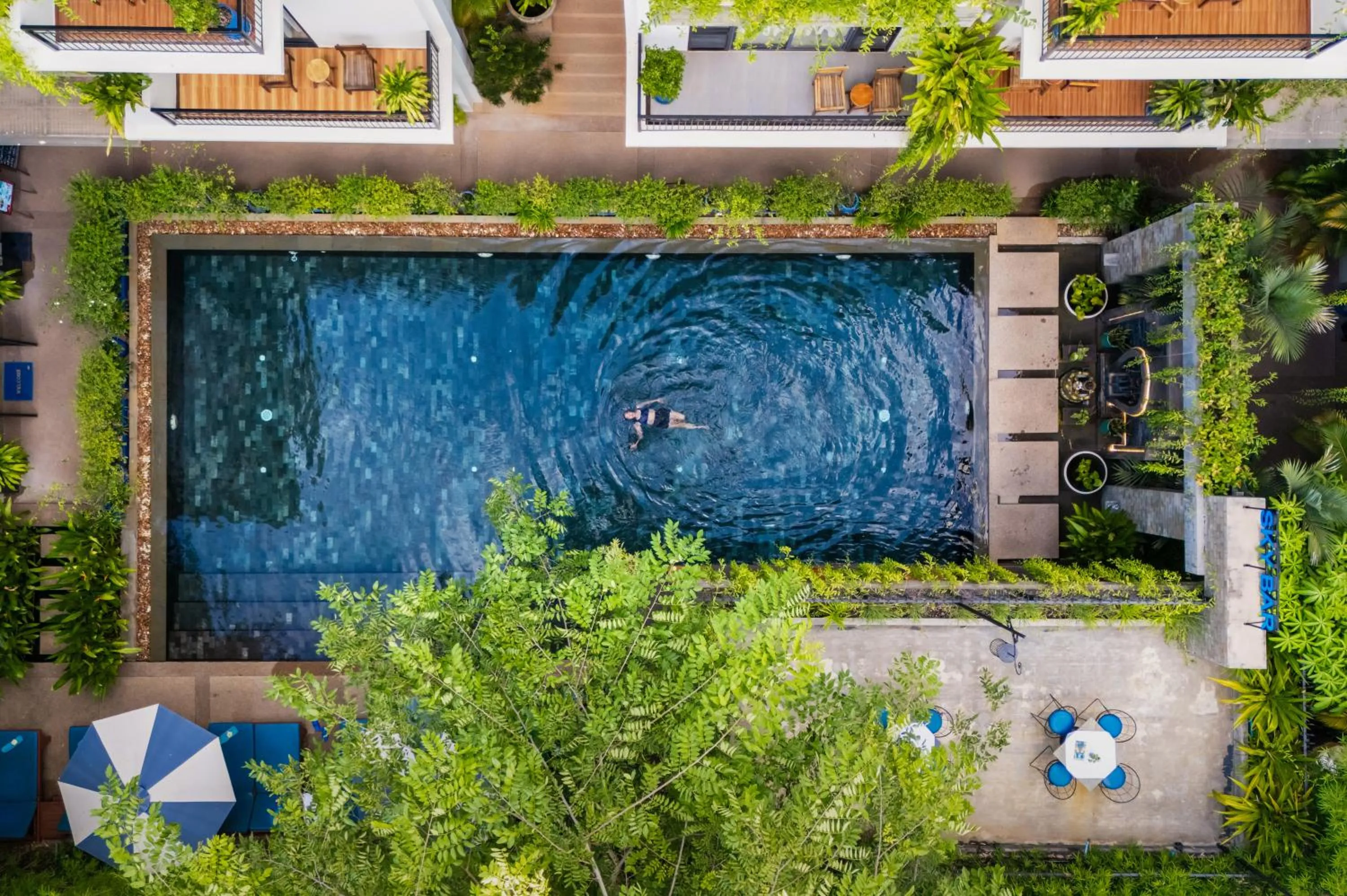 Natural landscape in Bayon Modern Residence