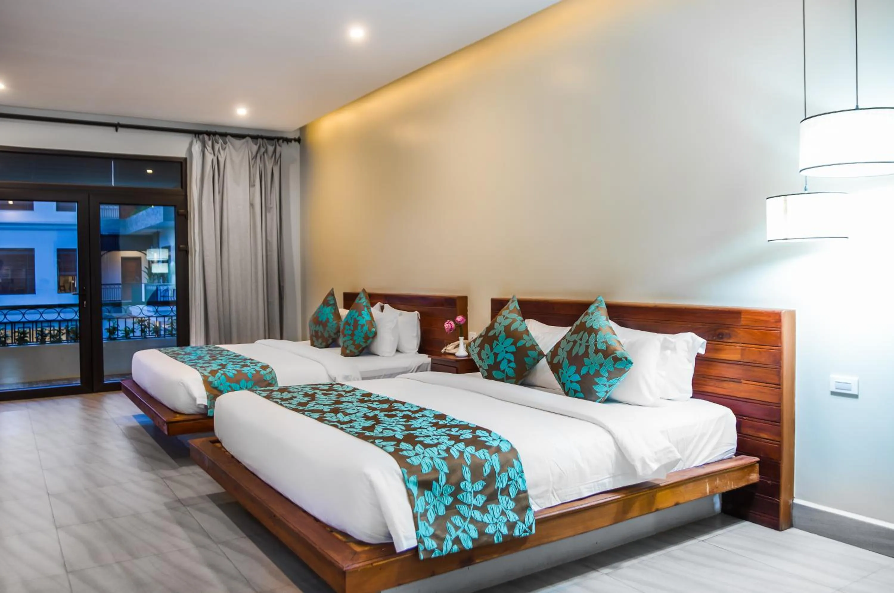 Photo of the whole room, Bed in Bayon Modern Residence