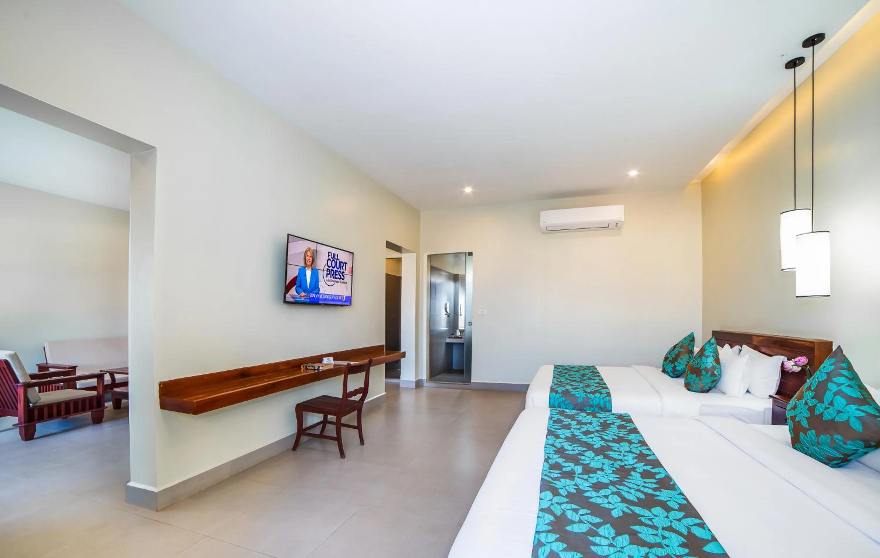 Photo of the whole room, Bed in Bayon Modern Residence