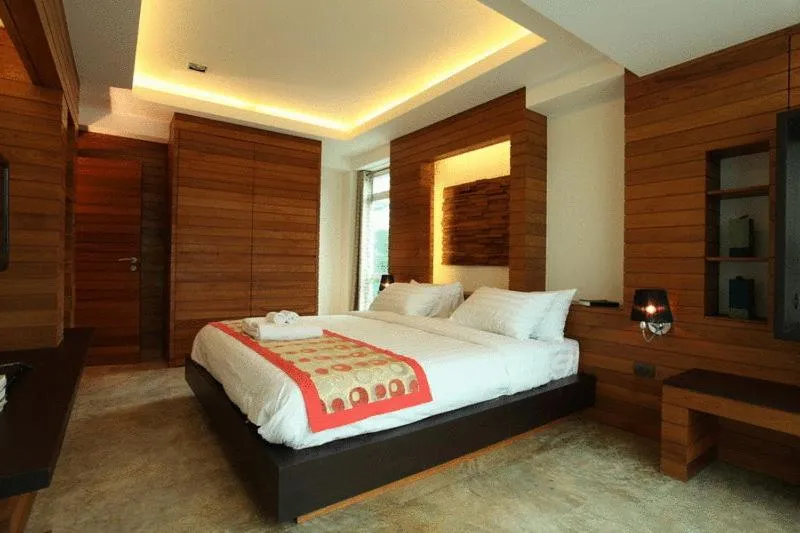 Bed in Baannueng at Aree 5 Hotel
