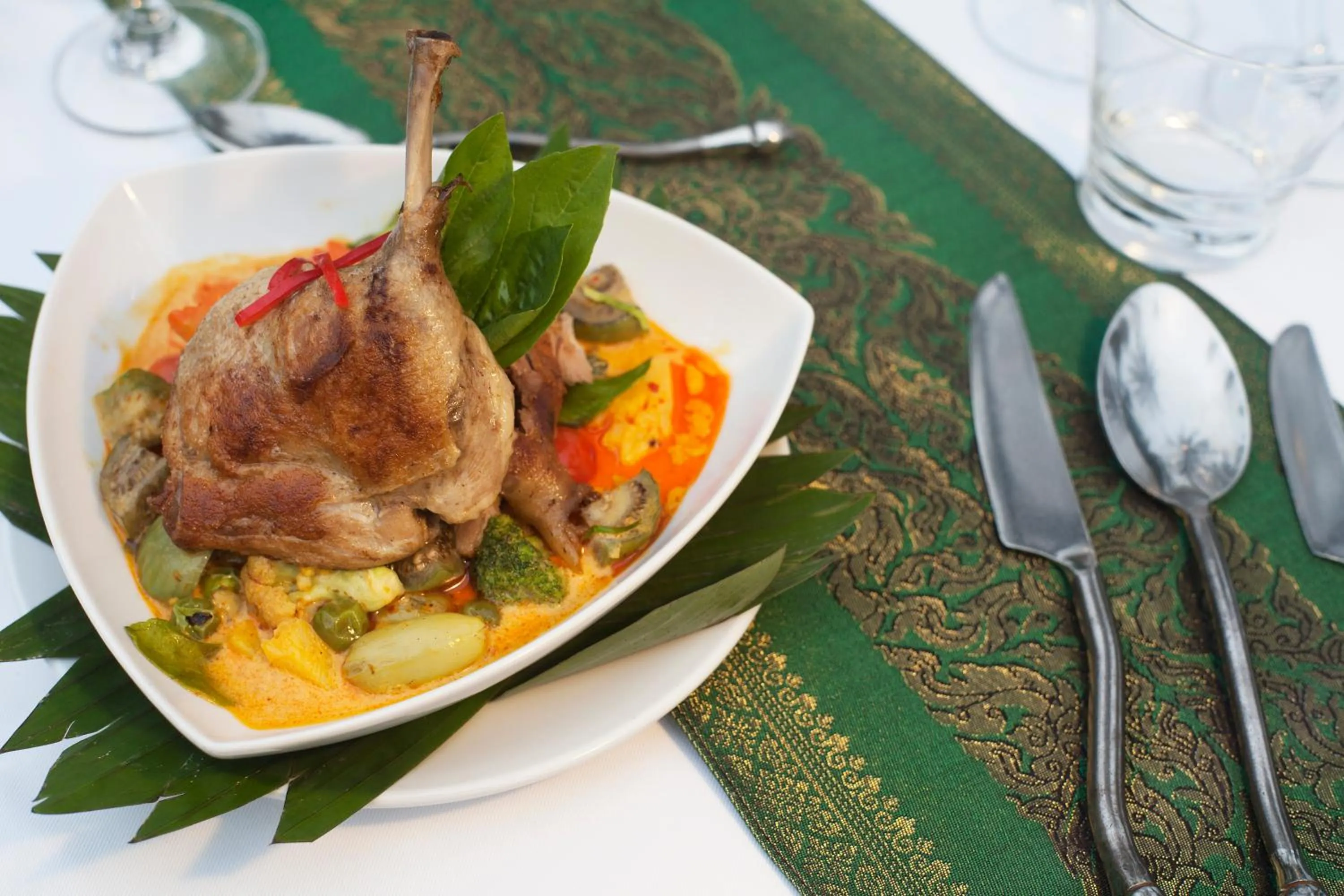 Food close-up in Koyao Island Resort