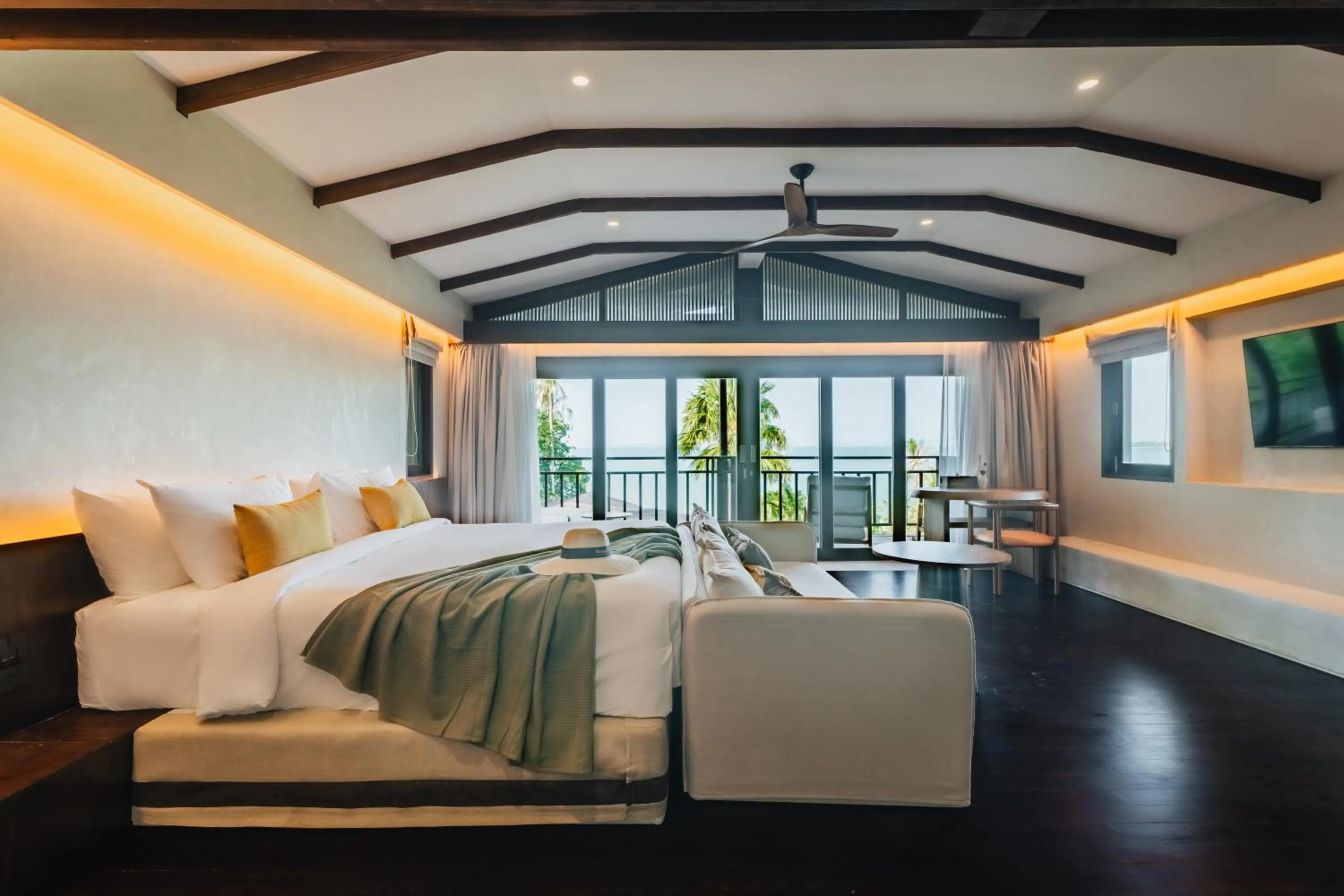 Bedroom, Bed in Barcelo Coconut Island, Phuket