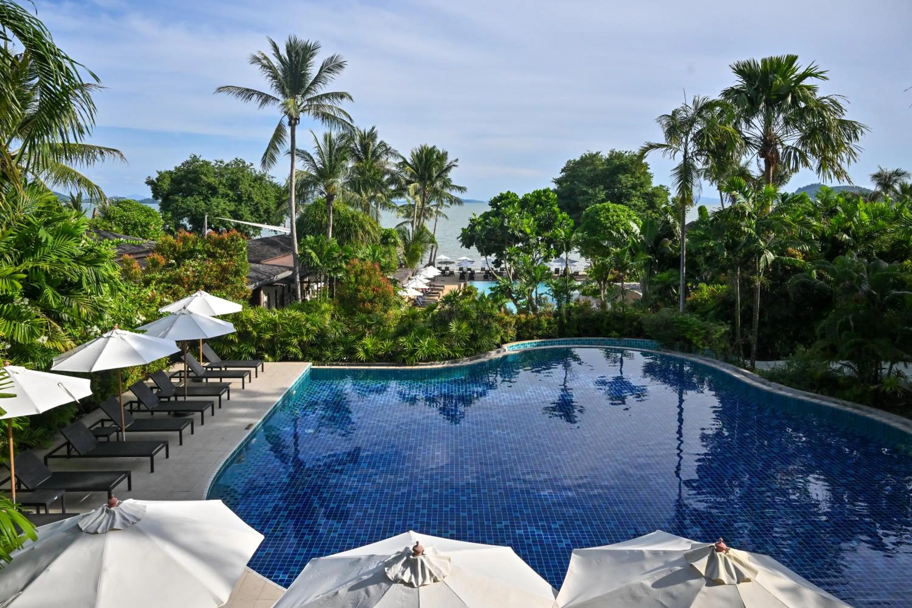 Swimming pool in Barcelo Coconut Island, Phuket