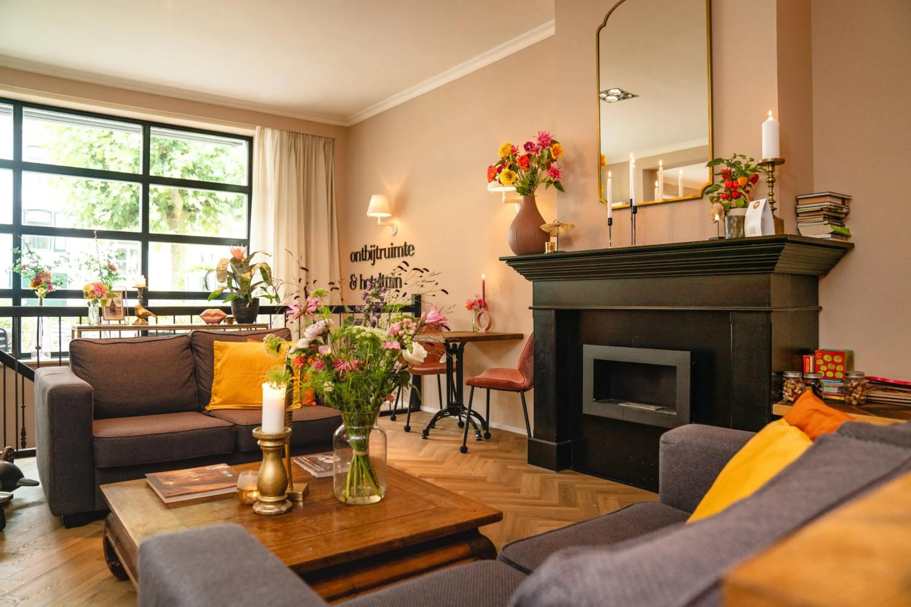 Lobby or reception in Hotel Janssen