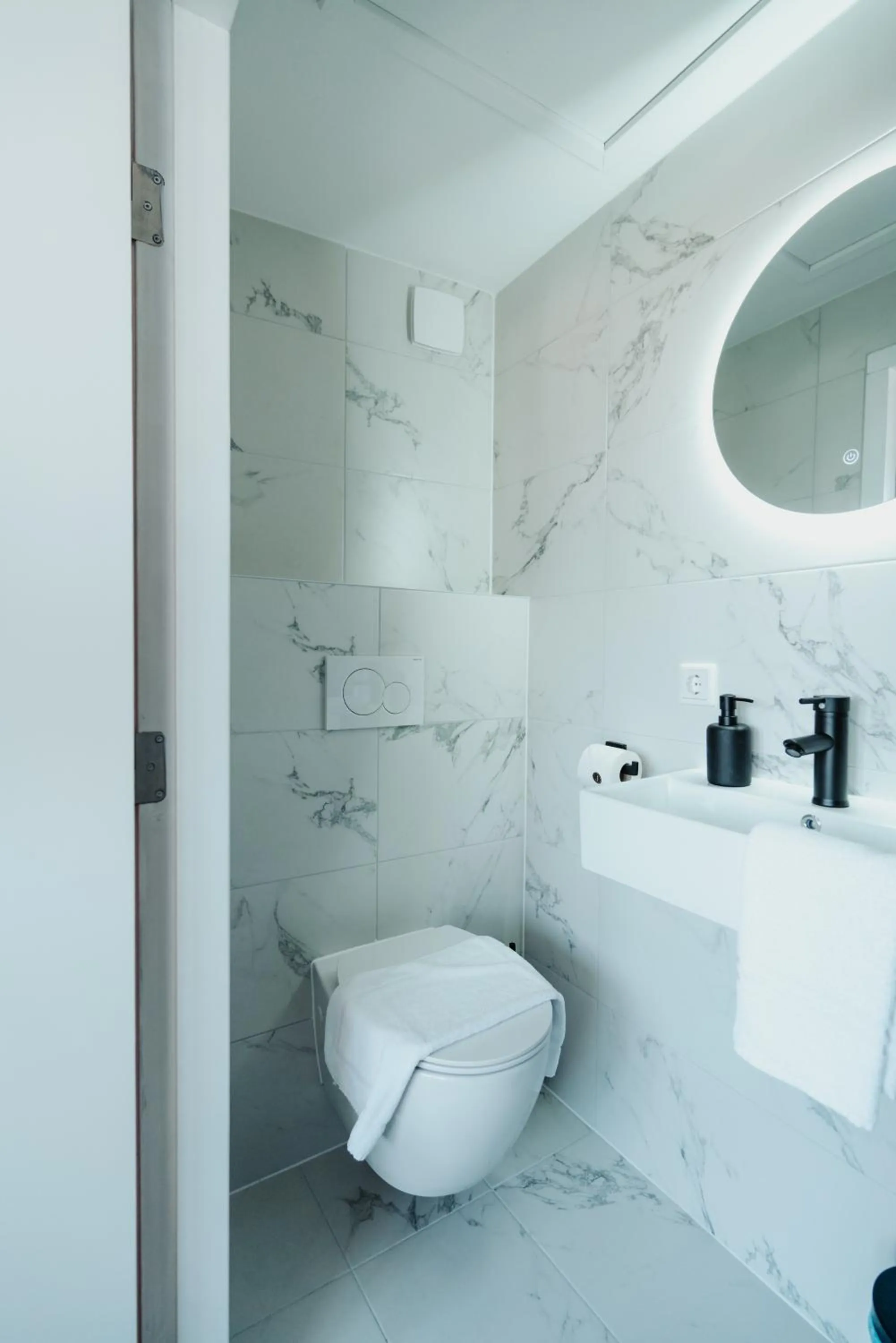 Bathroom in Hotel Janssen