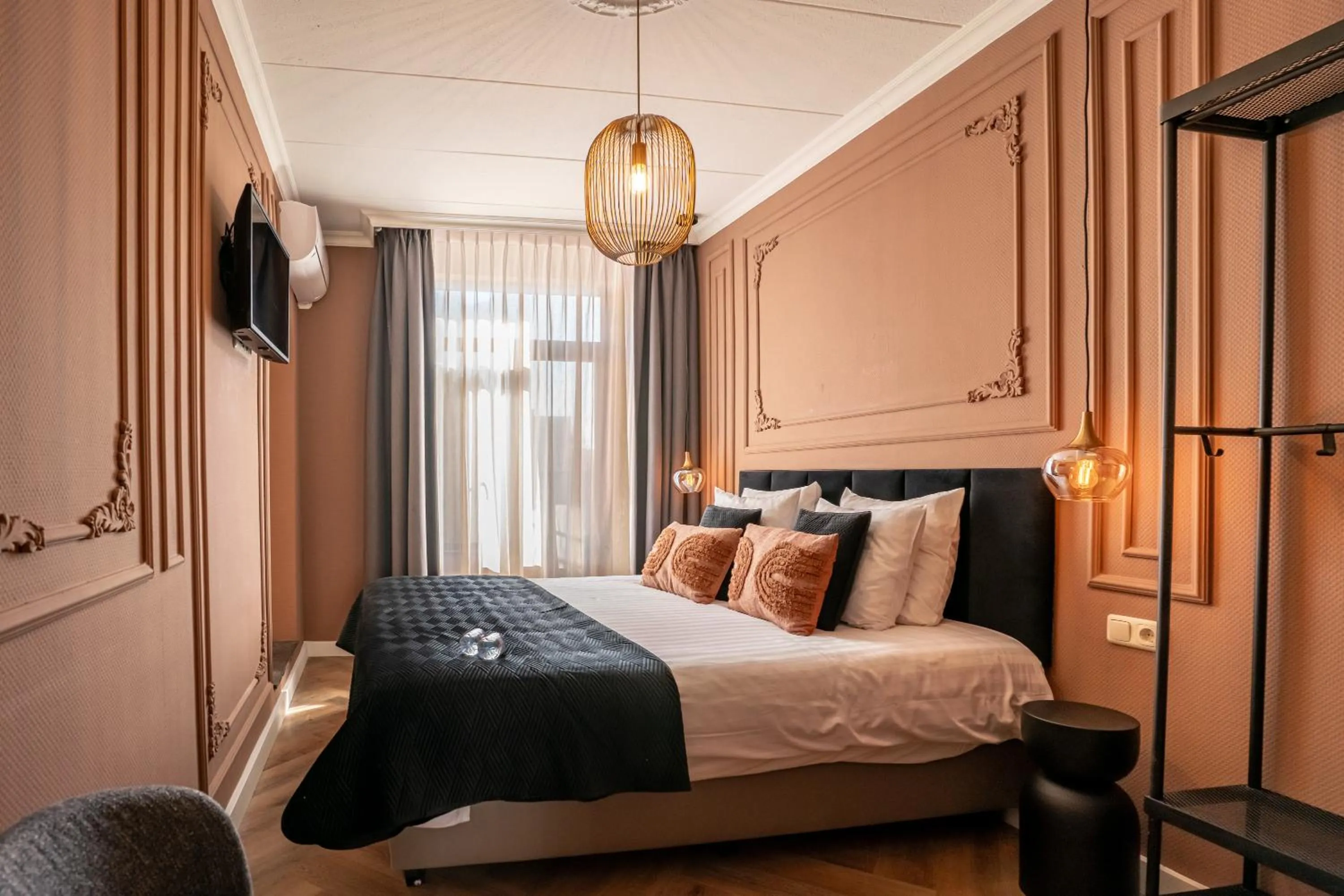 Bed in Hotel Janssen