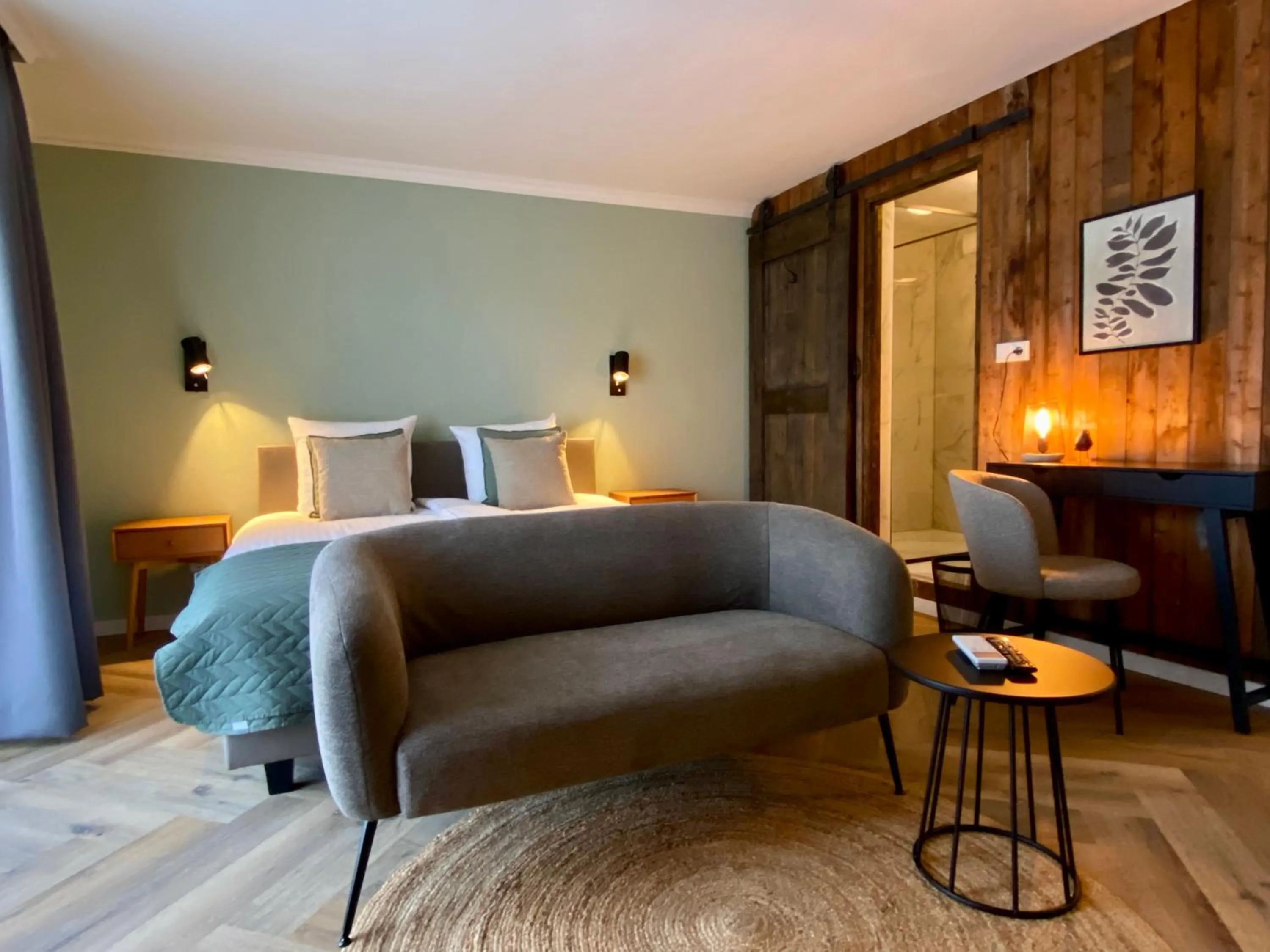 Bed in Hotel Janssen