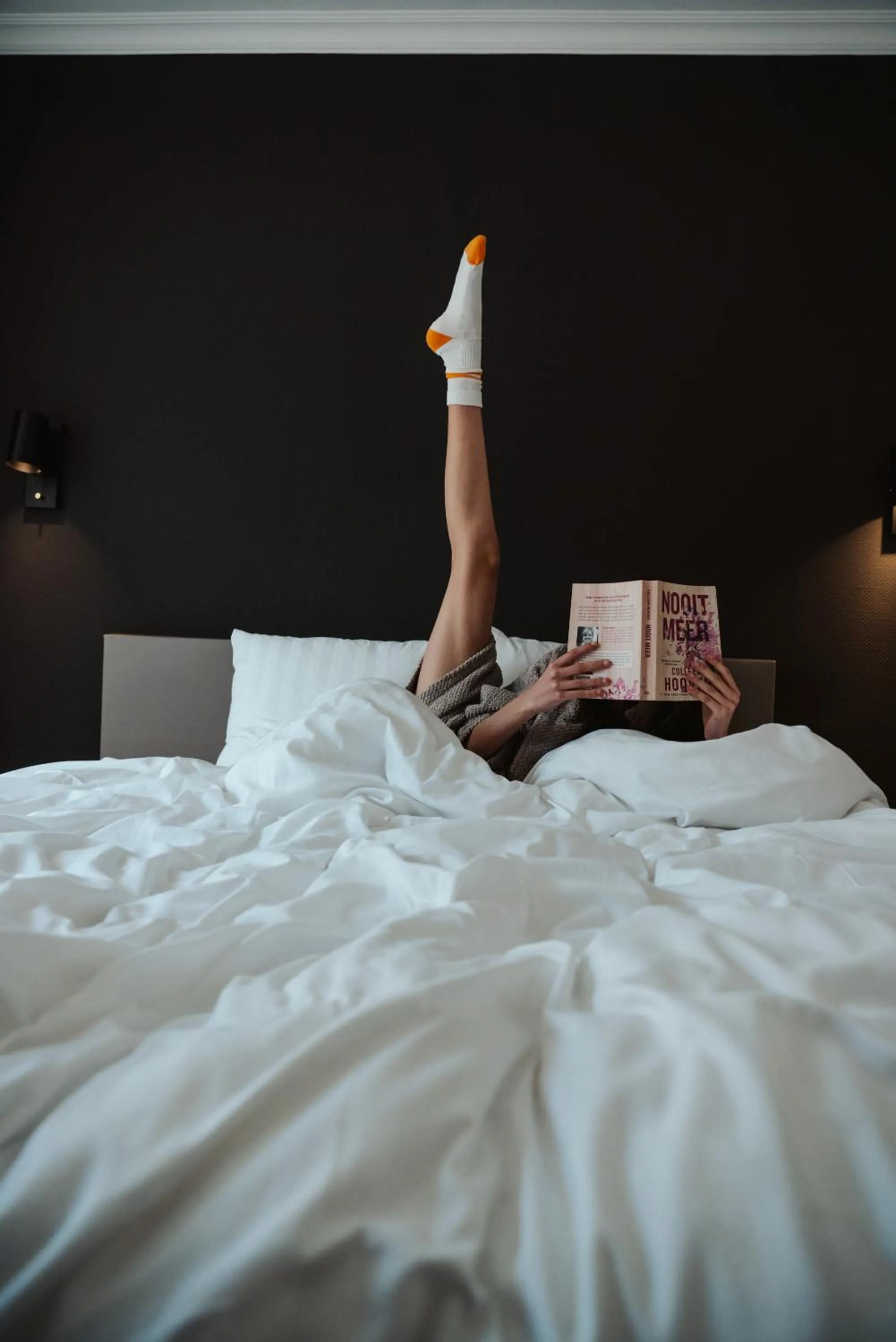 Bed in Hotel Janssen