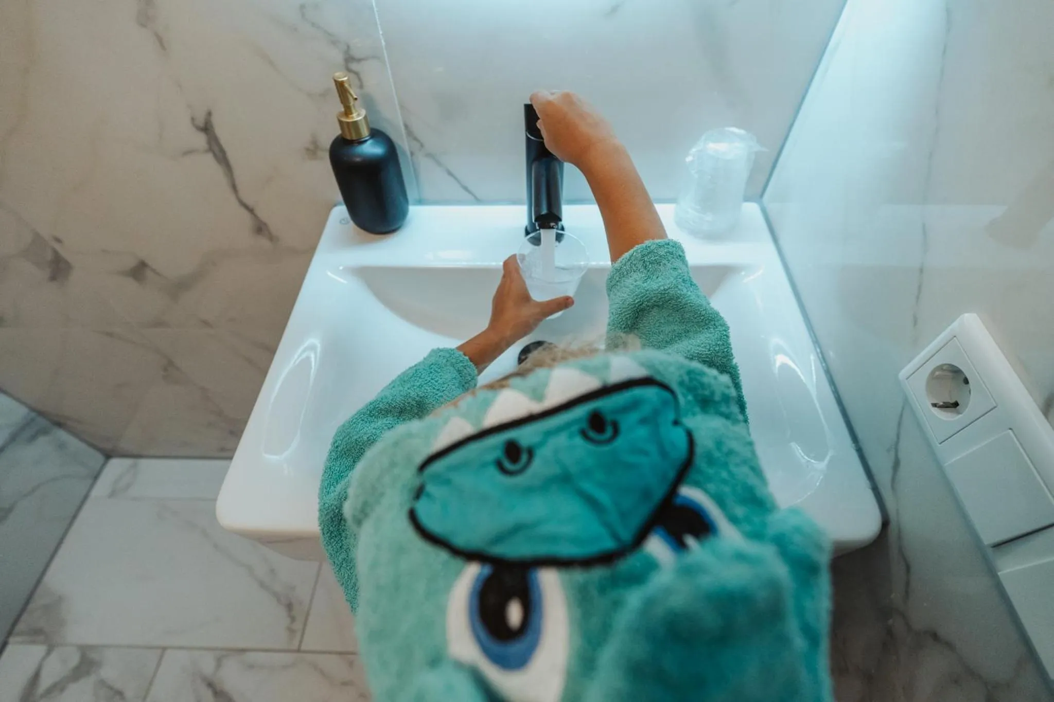 Bathroom in Hotel Janssen