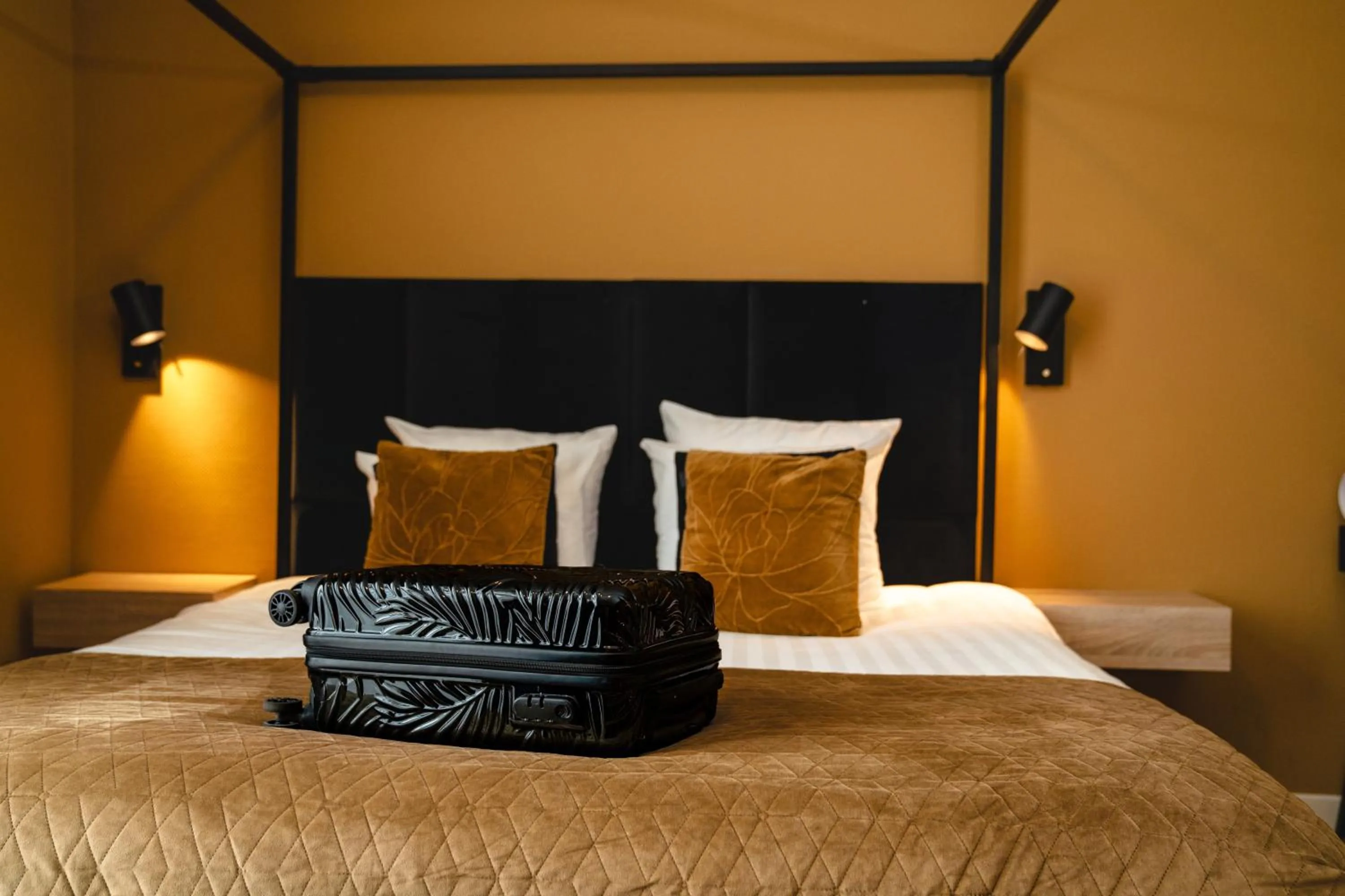 Bedroom, Bed in Hotel Janssen