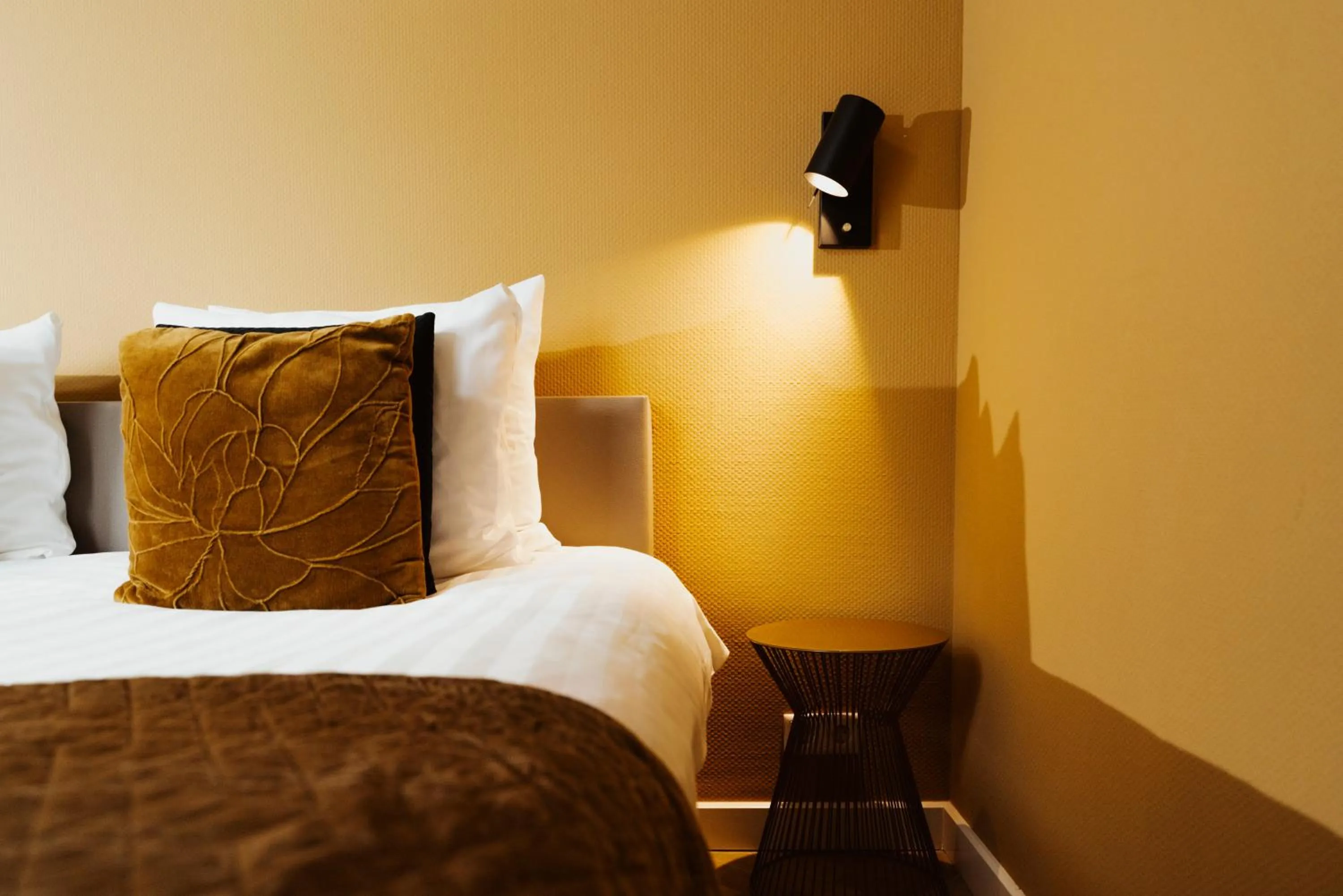 Bed in Hotel Janssen