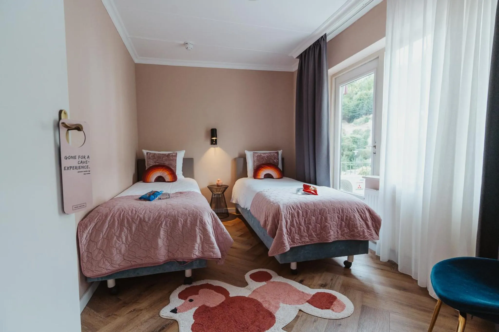 Bed in Hotel Janssen