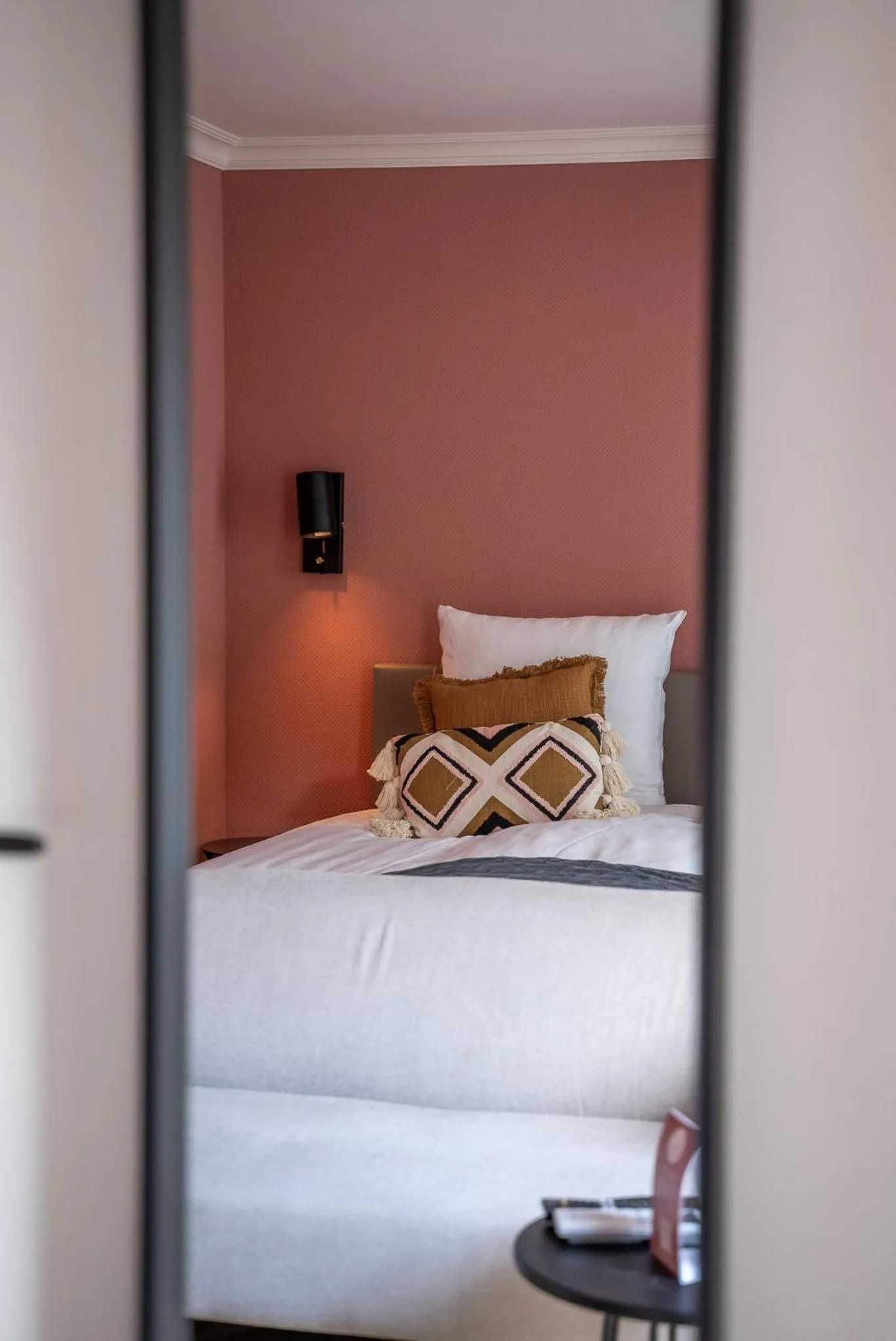 Bed in Hotel Janssen