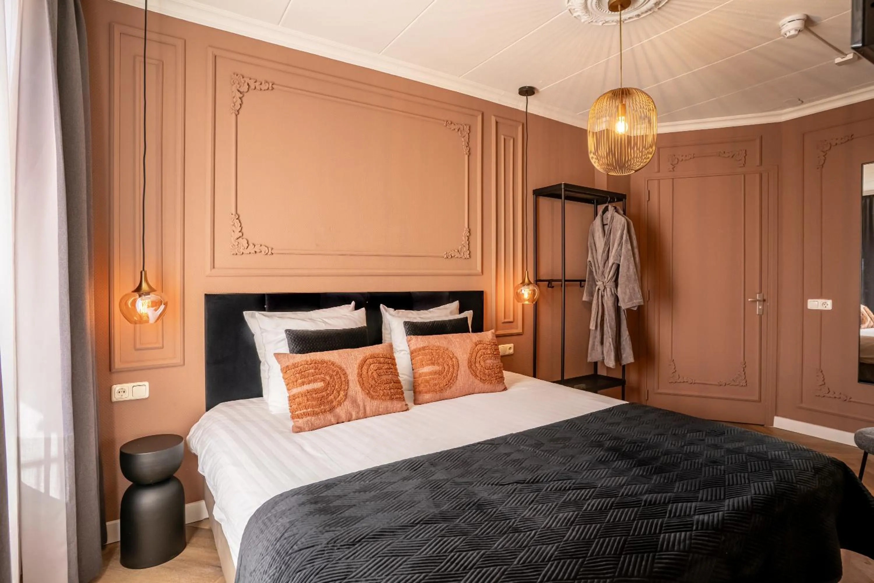 Bed in Hotel Janssen