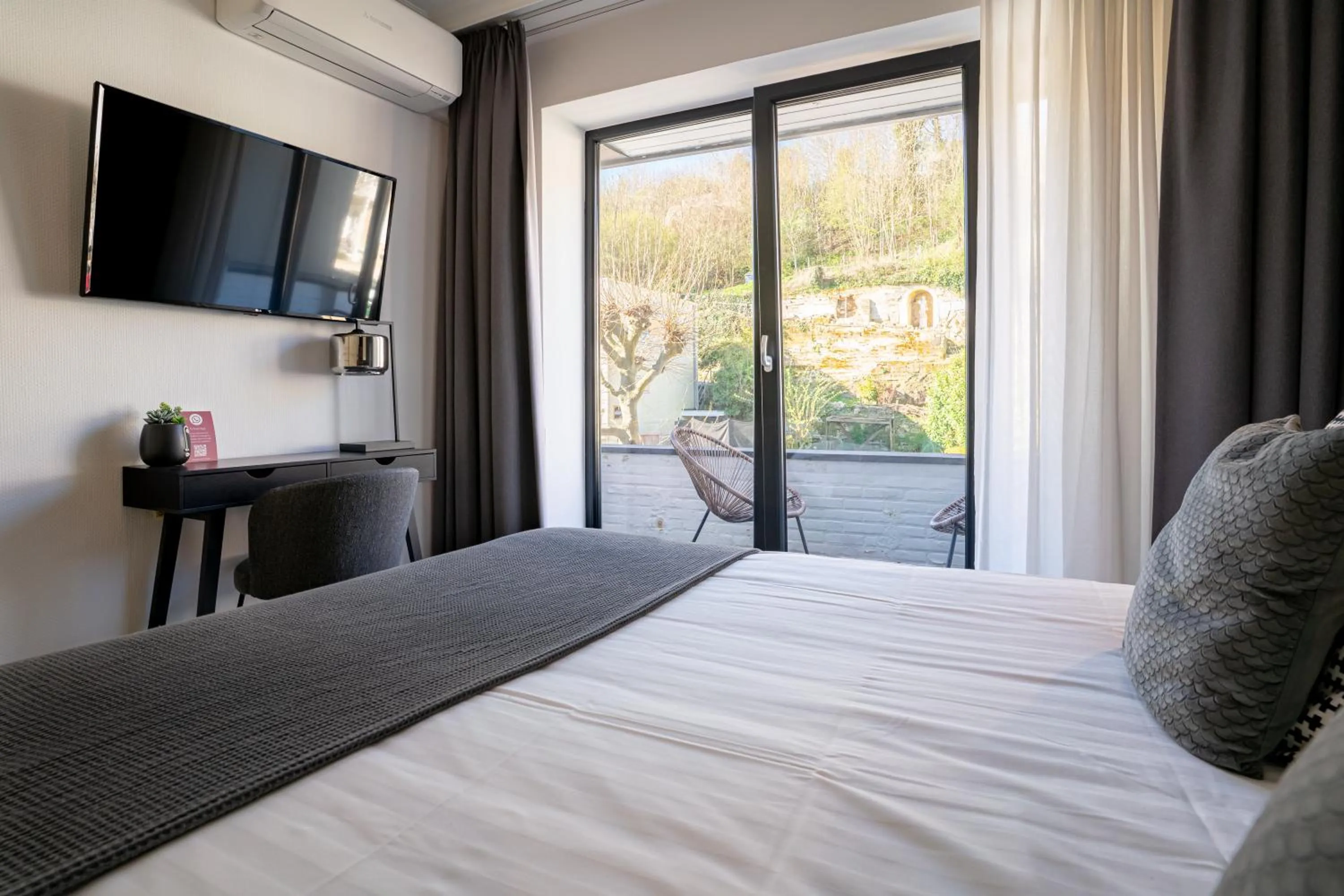 Bed in Hotel Janssen