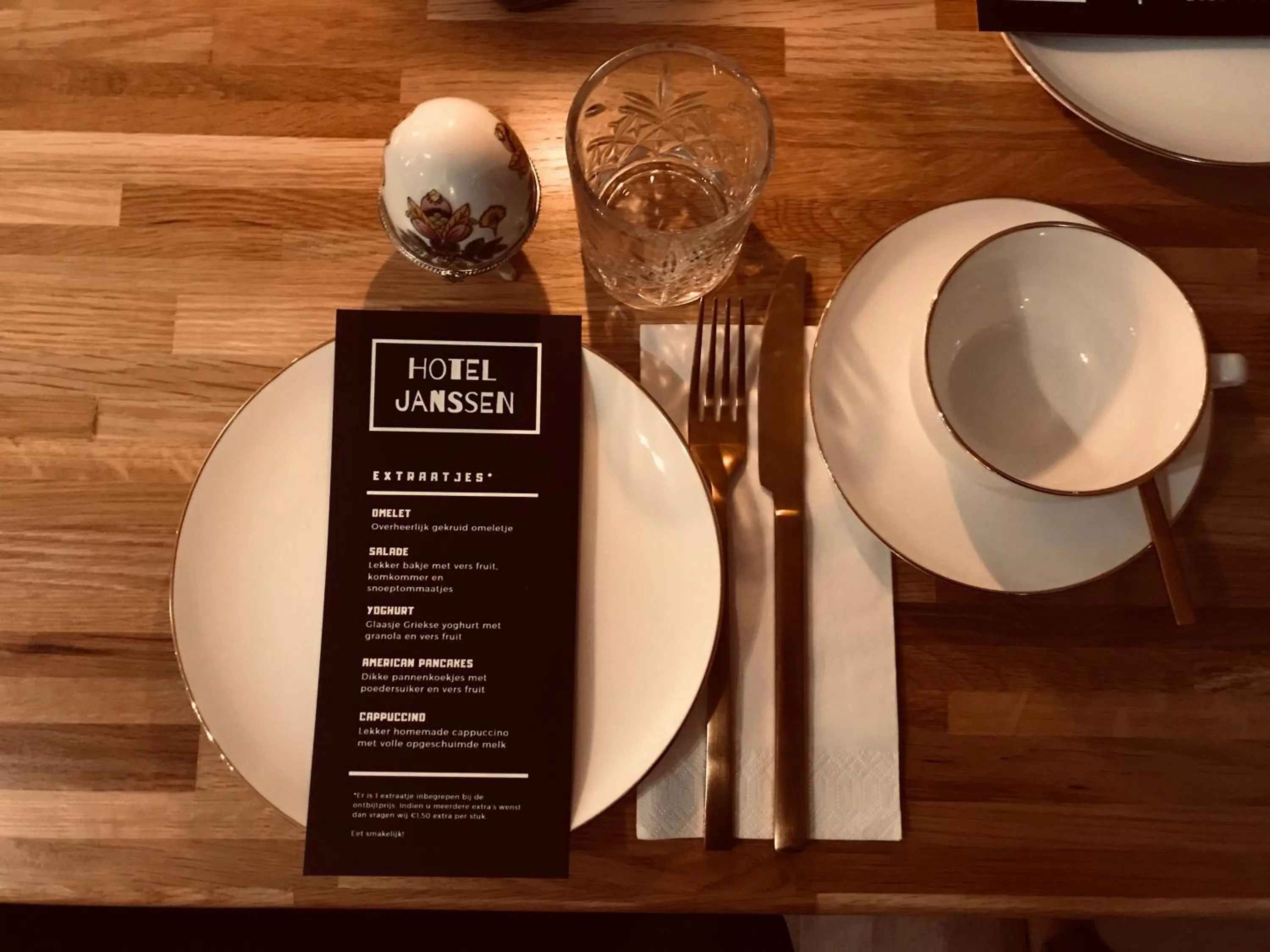 Breakfast in Hotel Janssen