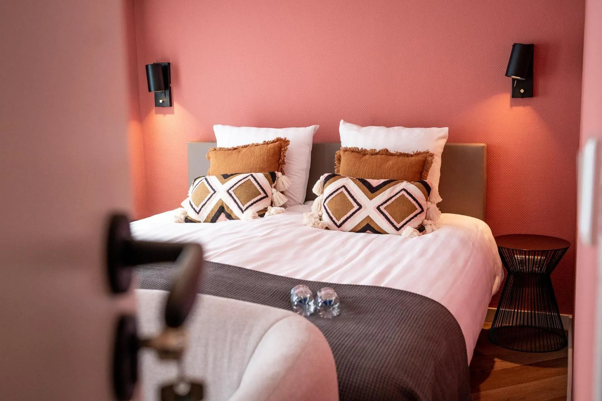 Bed in Hotel Janssen