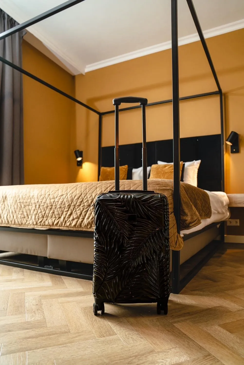 Bed in Hotel Janssen