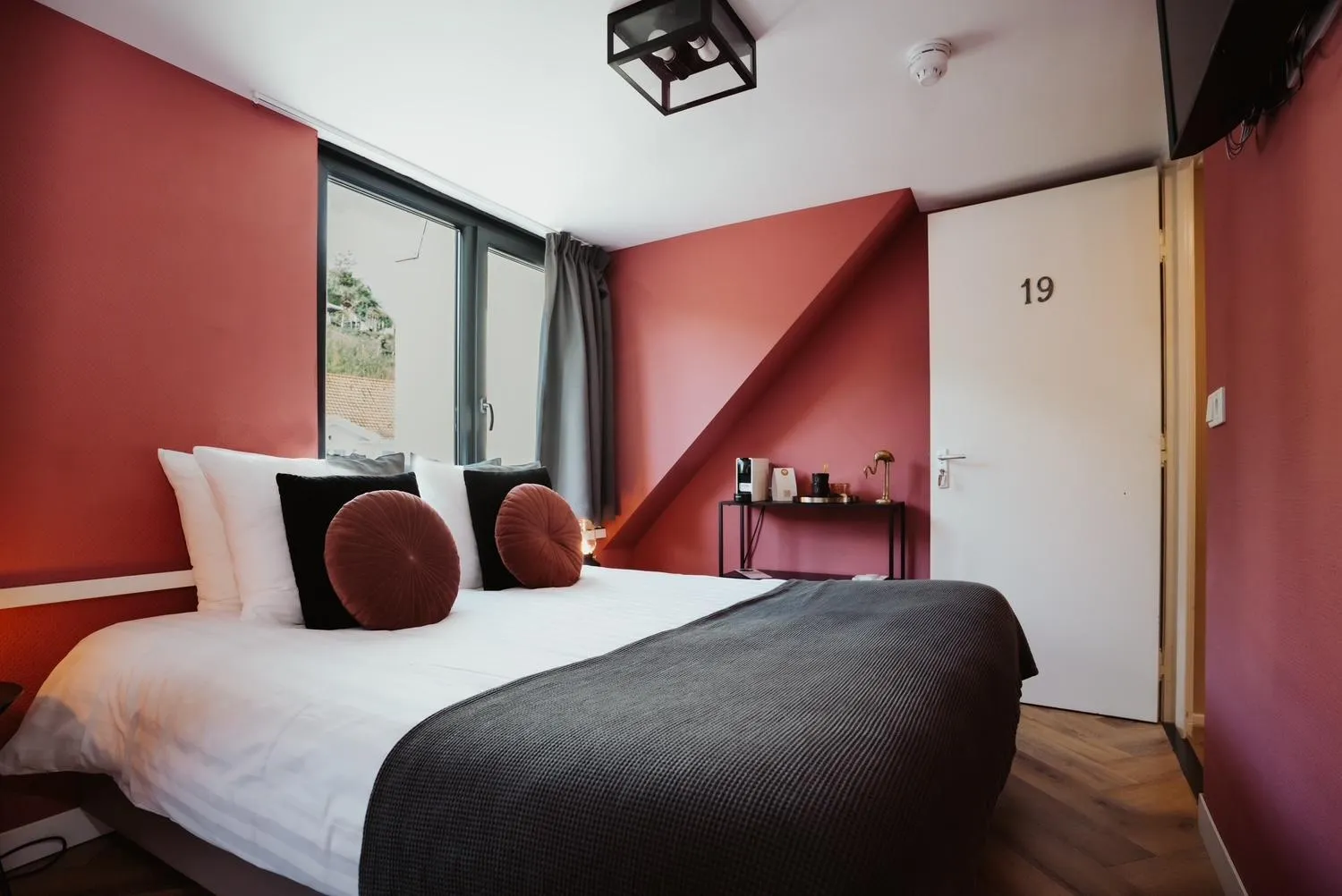 Bed in Hotel Janssen