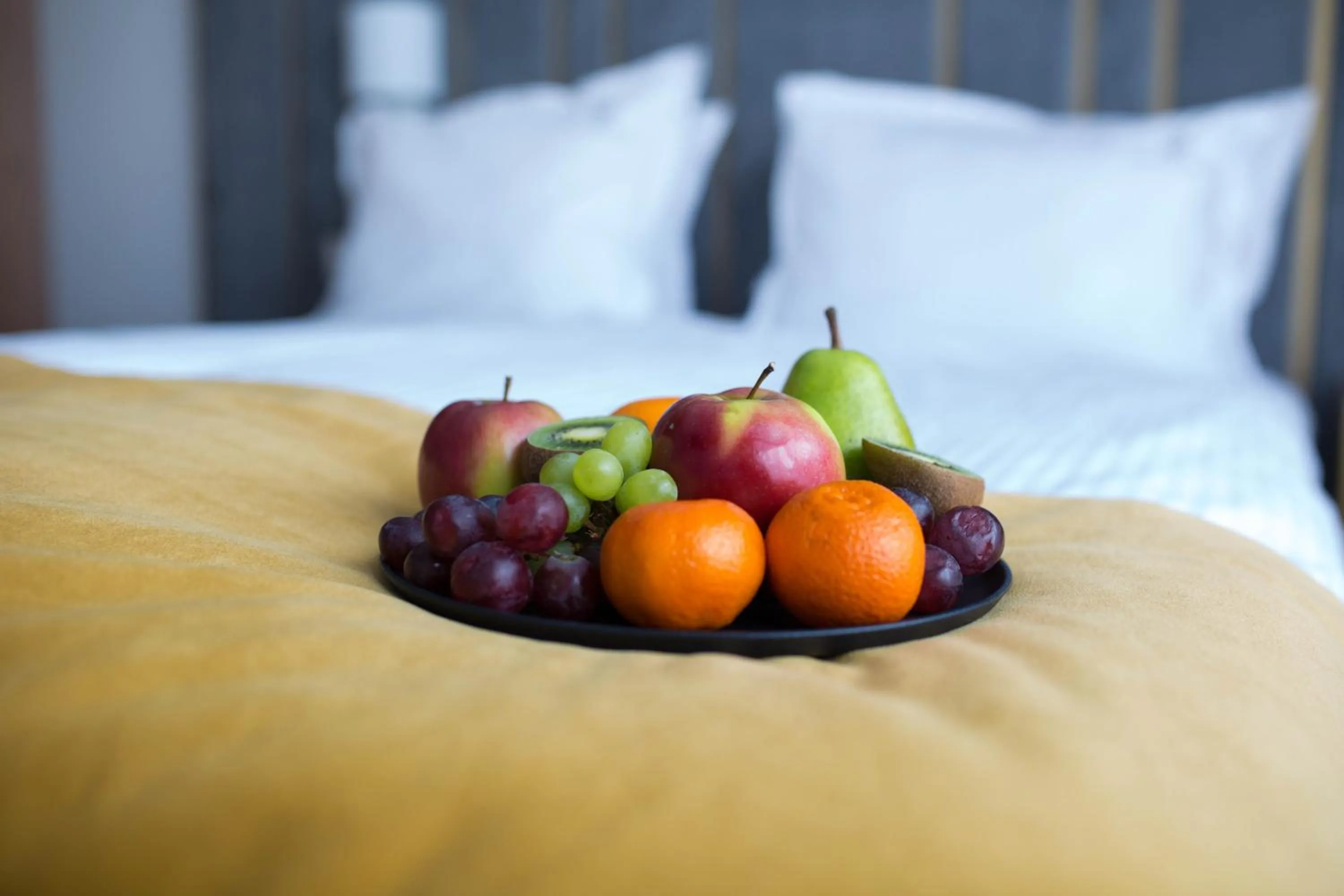 Decorative detail, Bed in Platinum Residence Boutique