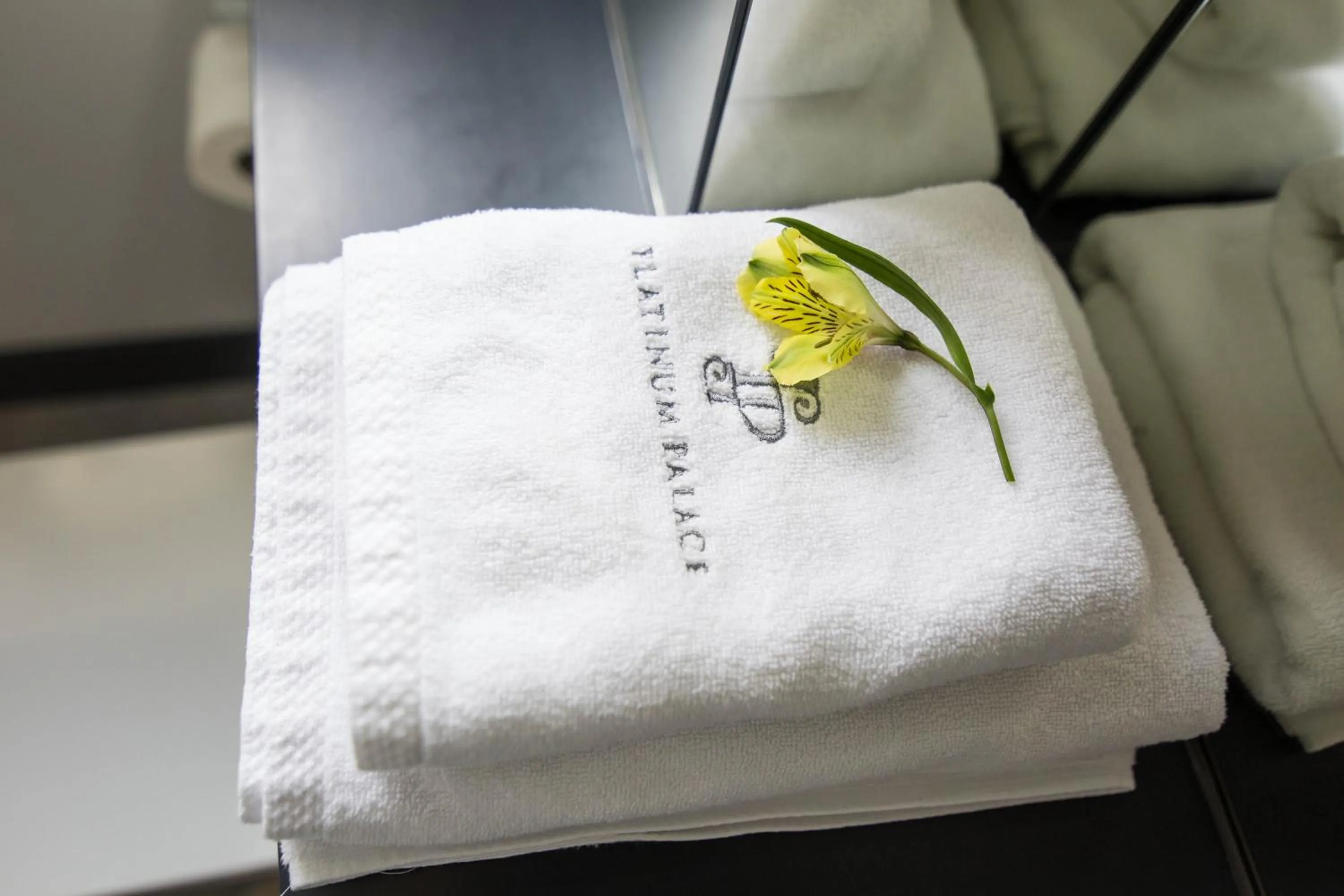 Decorative detail, Bed in Platinum Residence Boutique