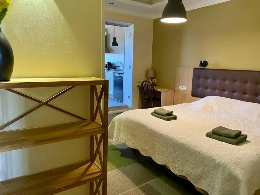 Bed in Veeriku Villa