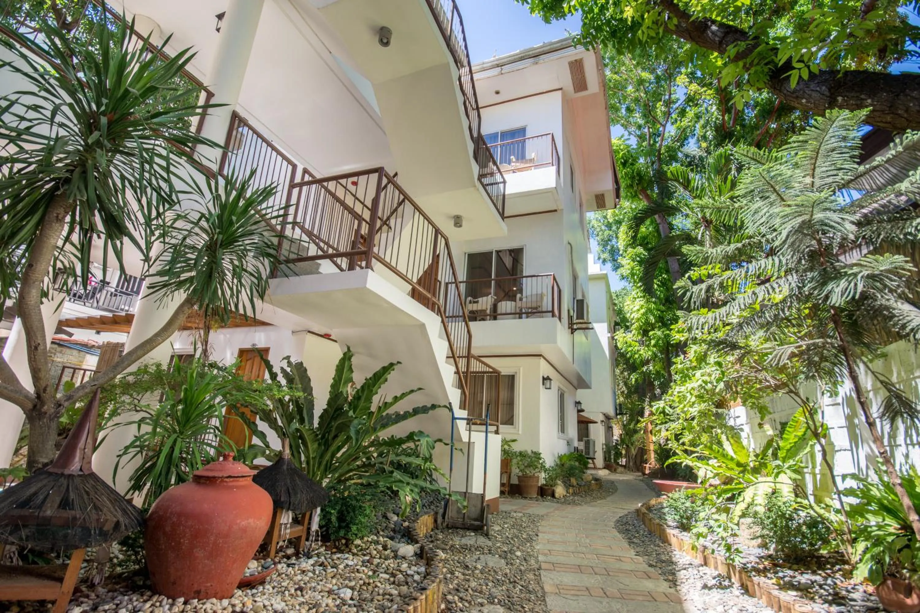 Patio in Sur Beach Resort Boracay