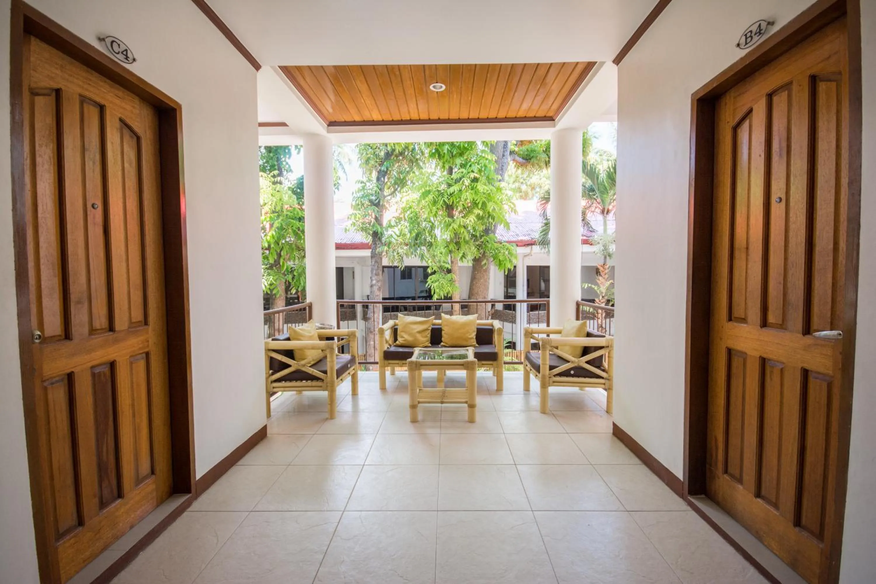 Balcony/Terrace in Sur Beach Resort Boracay