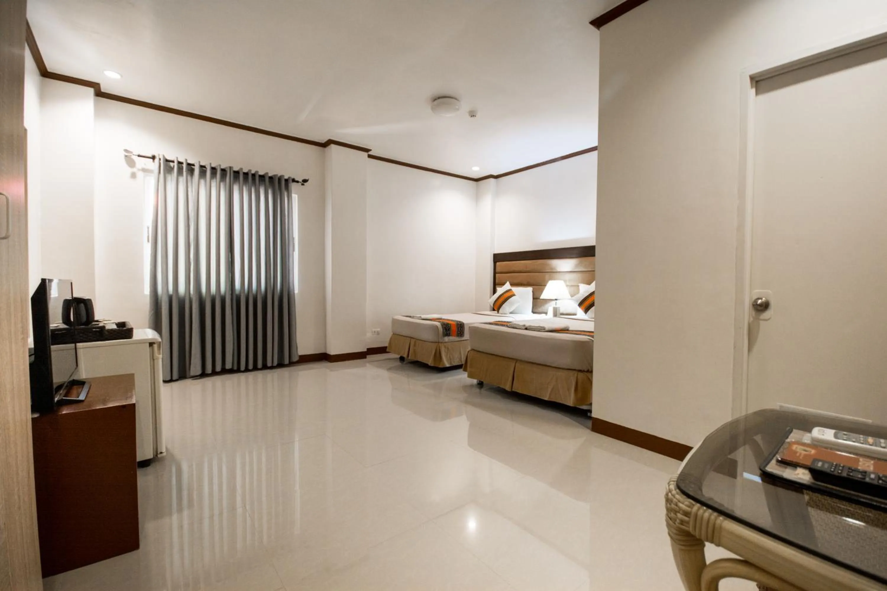 Living room, Bed in Sur Beach Resort Boracay