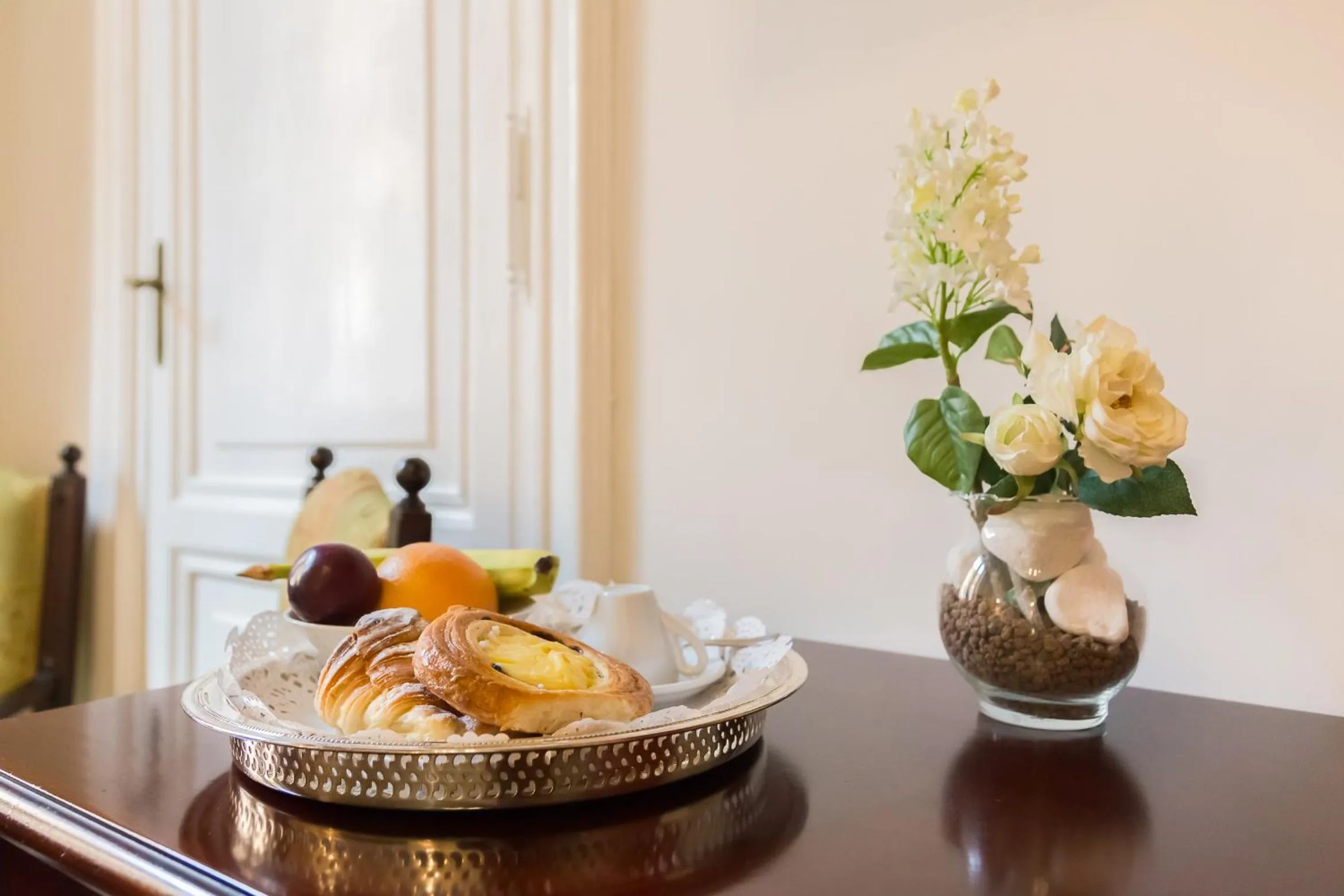 Food and drinks in Affreschi Su Roma Luxury B&B