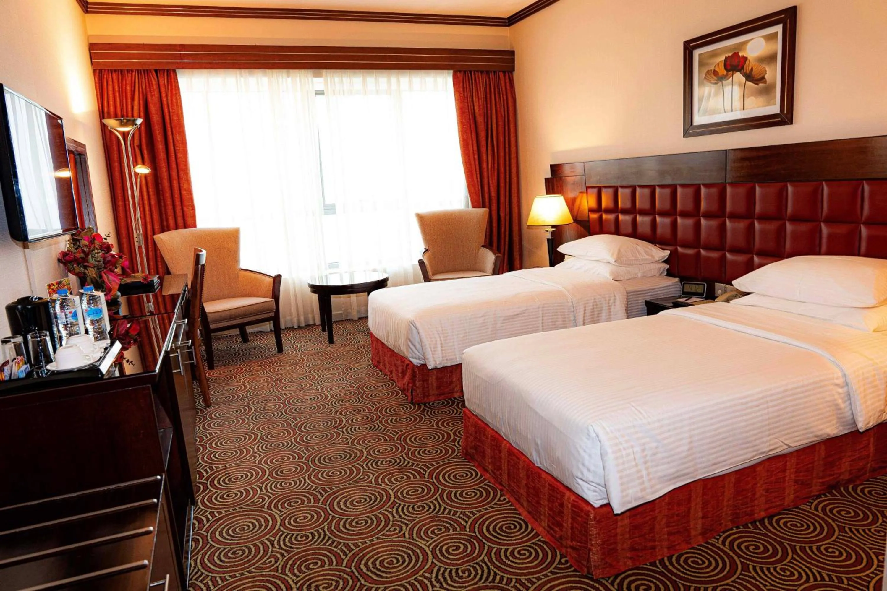 Bed in Grand Central Hotel