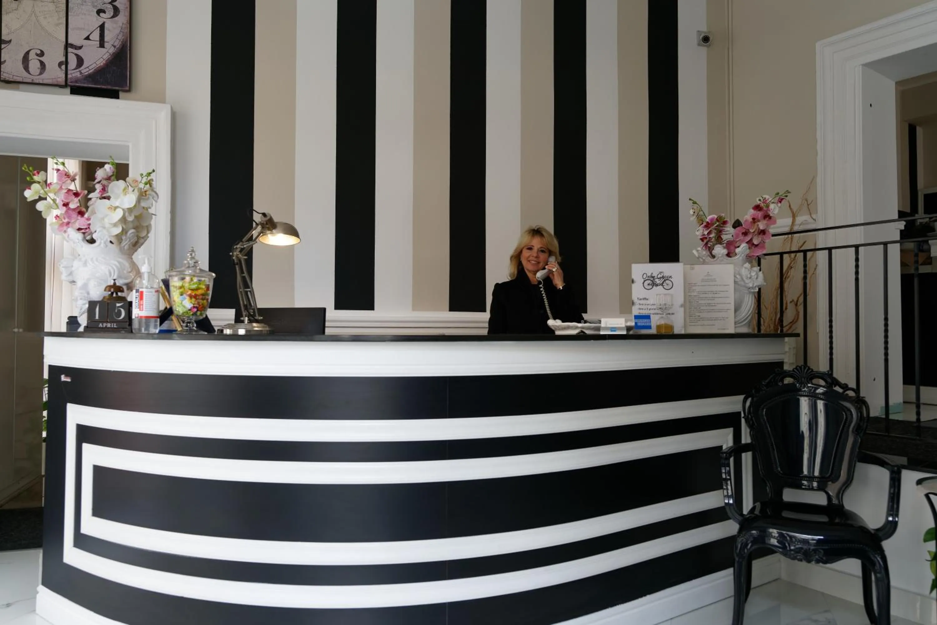 Lobby or reception in Hotel Sant'Elia