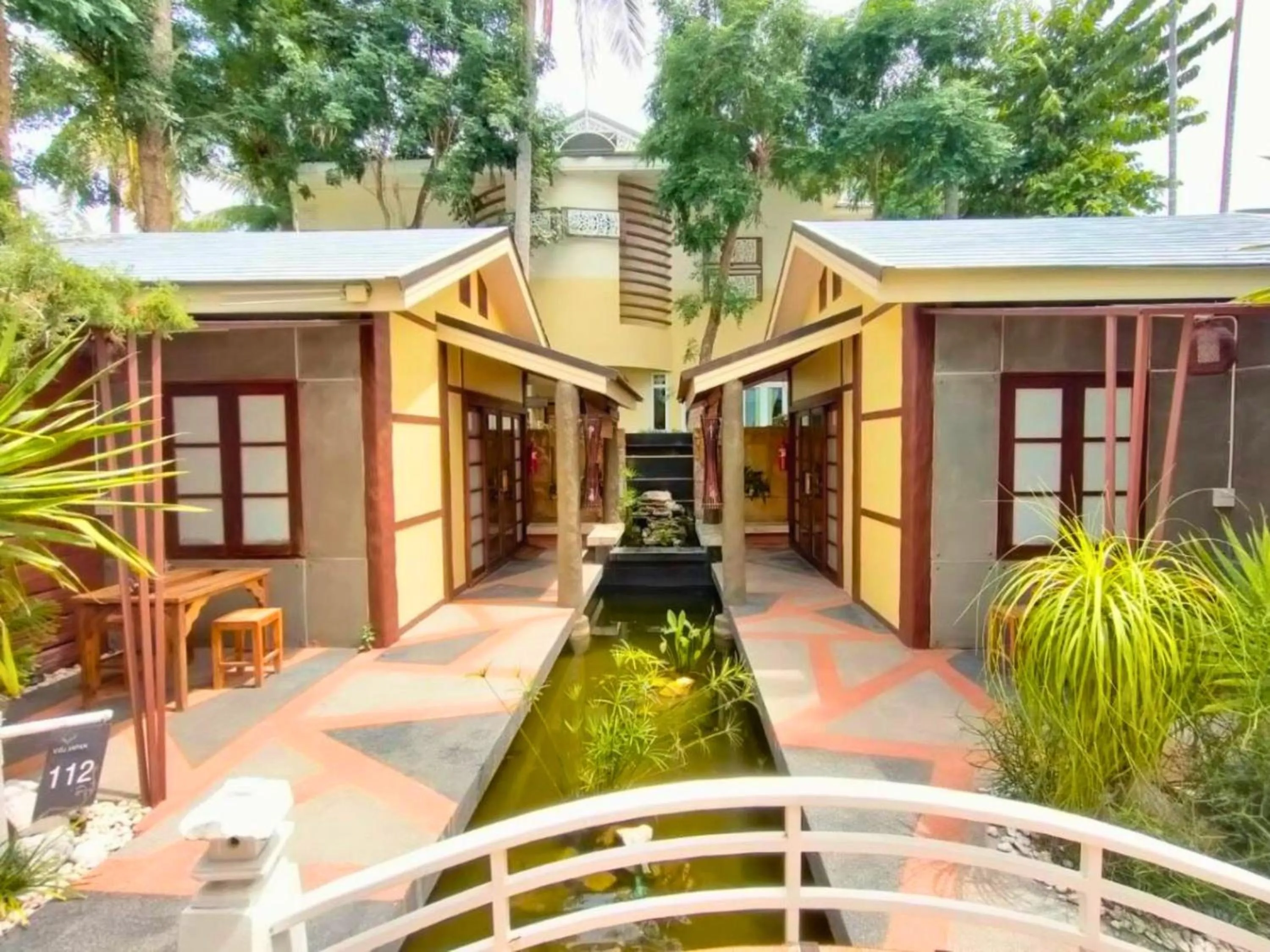 Property building in Vartika Resovilla Kuiburi Beach Resort and Villas