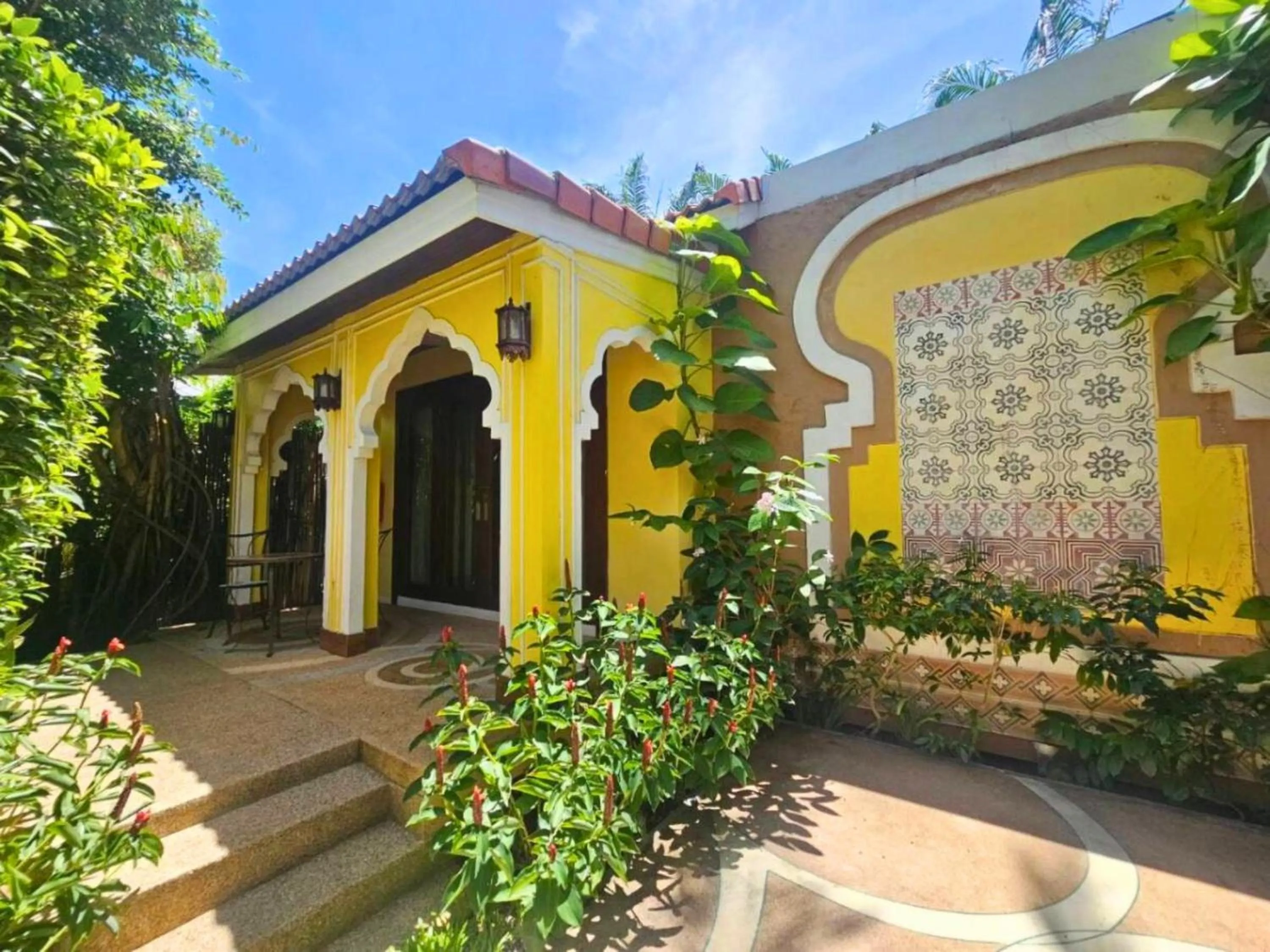 Property building in Vartika Resovilla Kuiburi Beach Resort and Villas