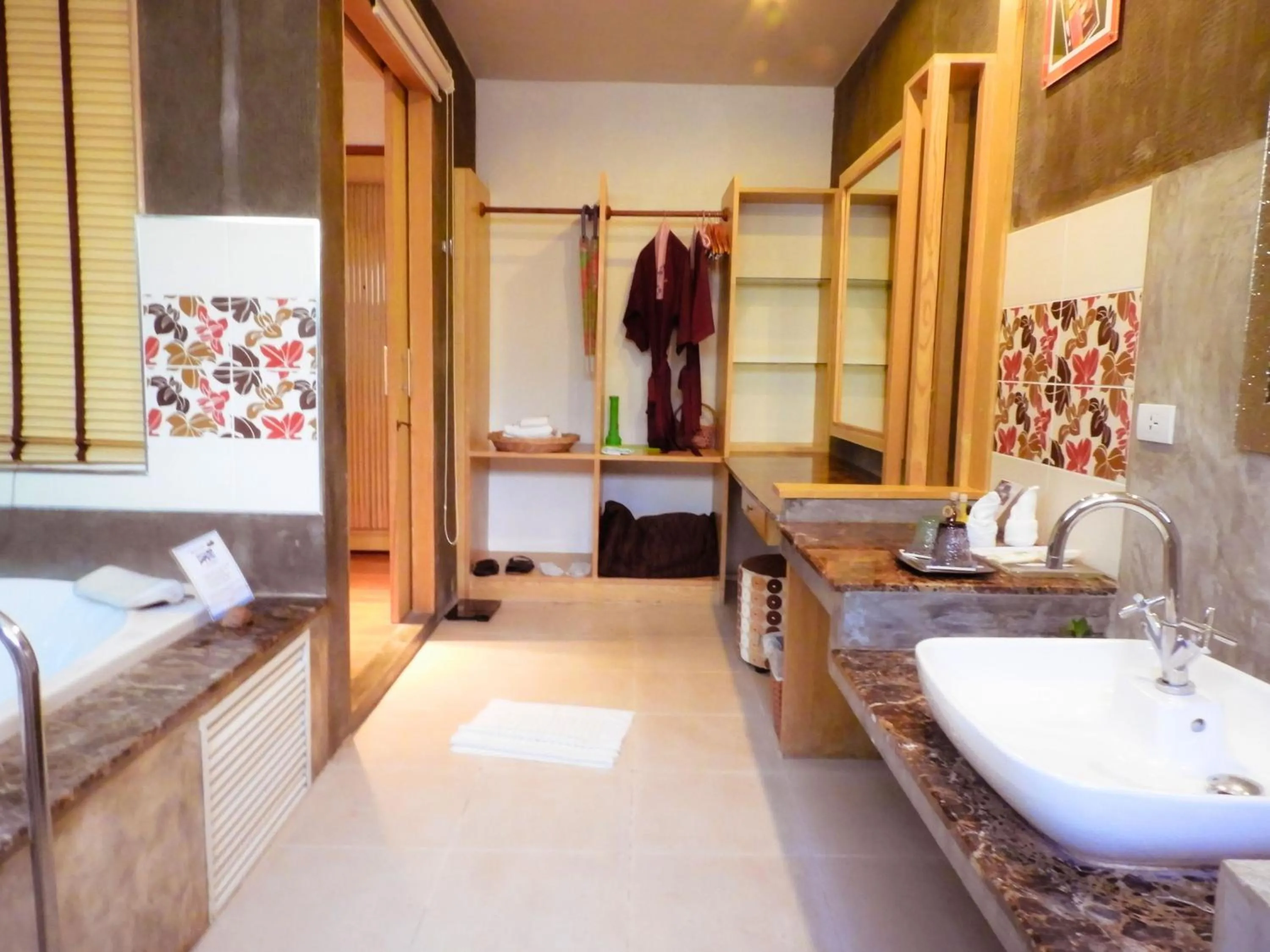 Bathroom, Bed in Vartika Resovilla Kuiburi Beach Resort and Villas