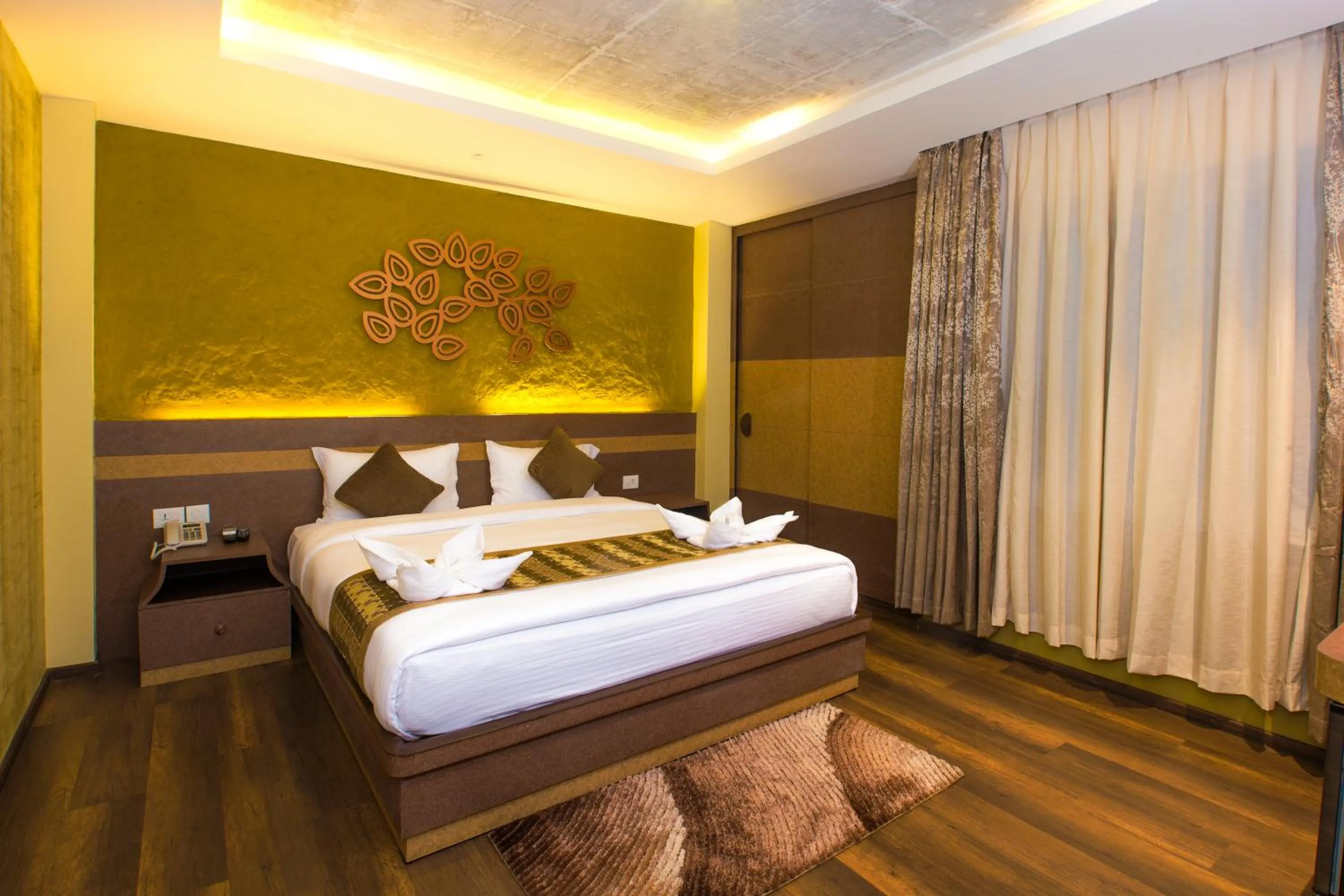 Bed in Bodhi Boutique Hotel