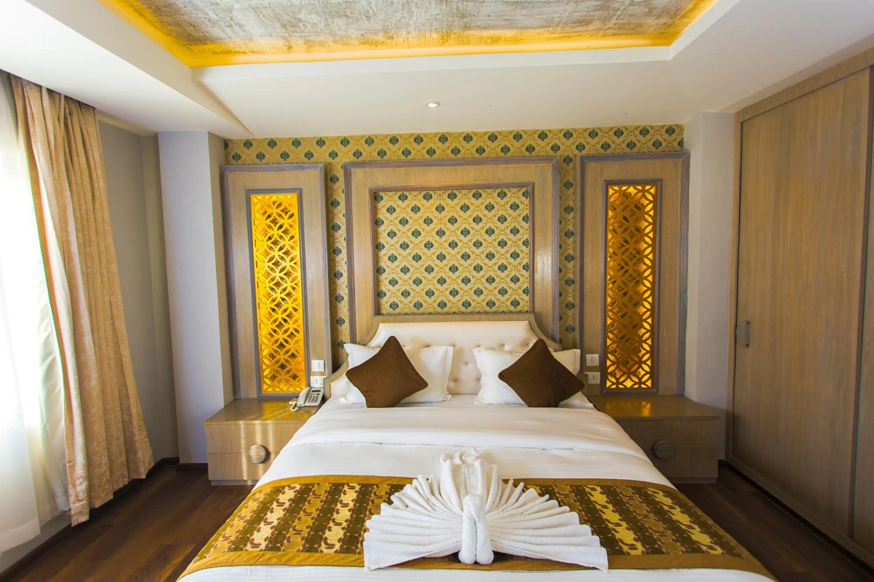 Bed in Bodhi Boutique Hotel